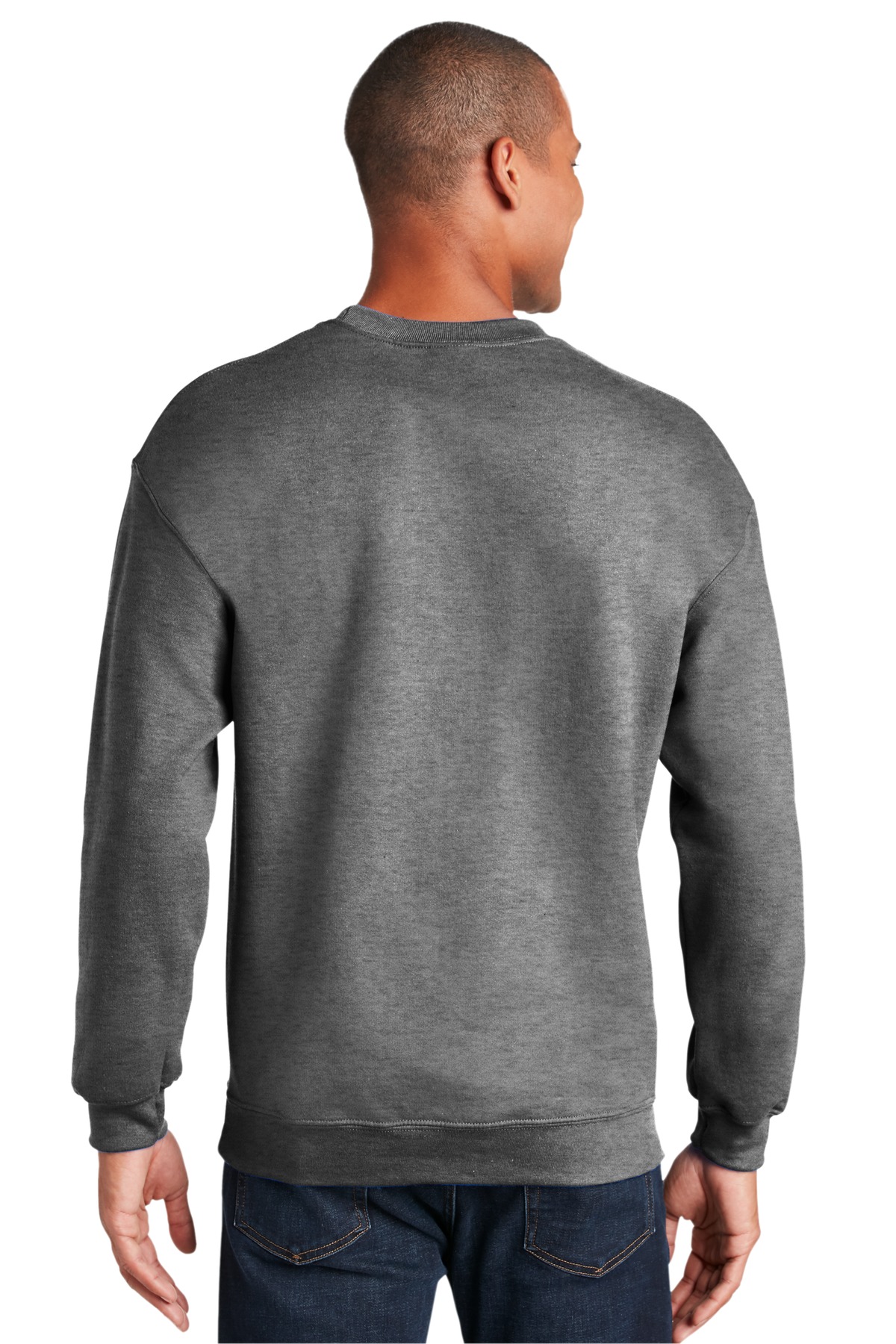 18000 Gildan Heavy Blend Crewneck Sweatshirt - Back Image