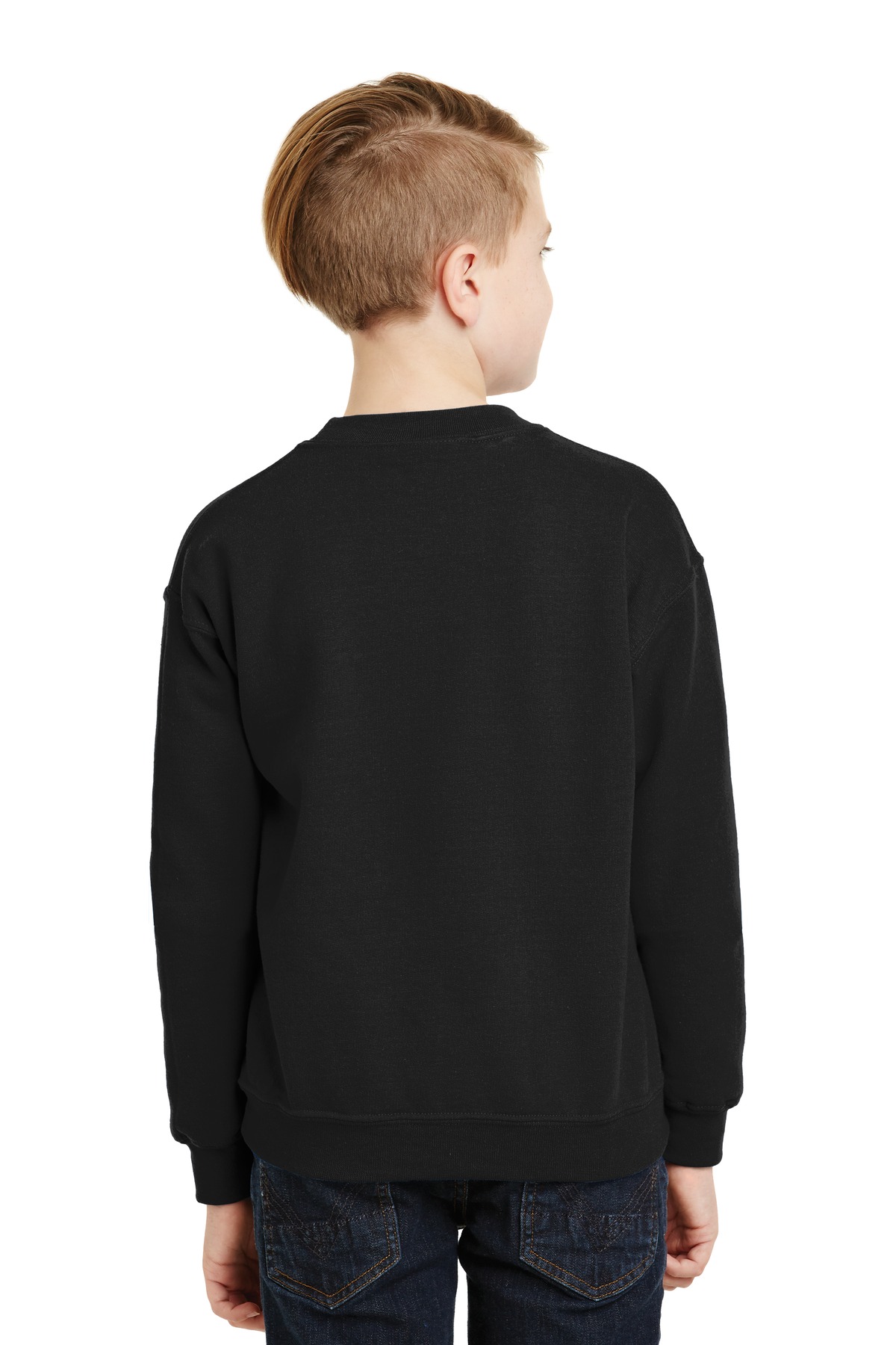 18000B Gildan Heavy Blend Youth Sweatshirt - Back Image