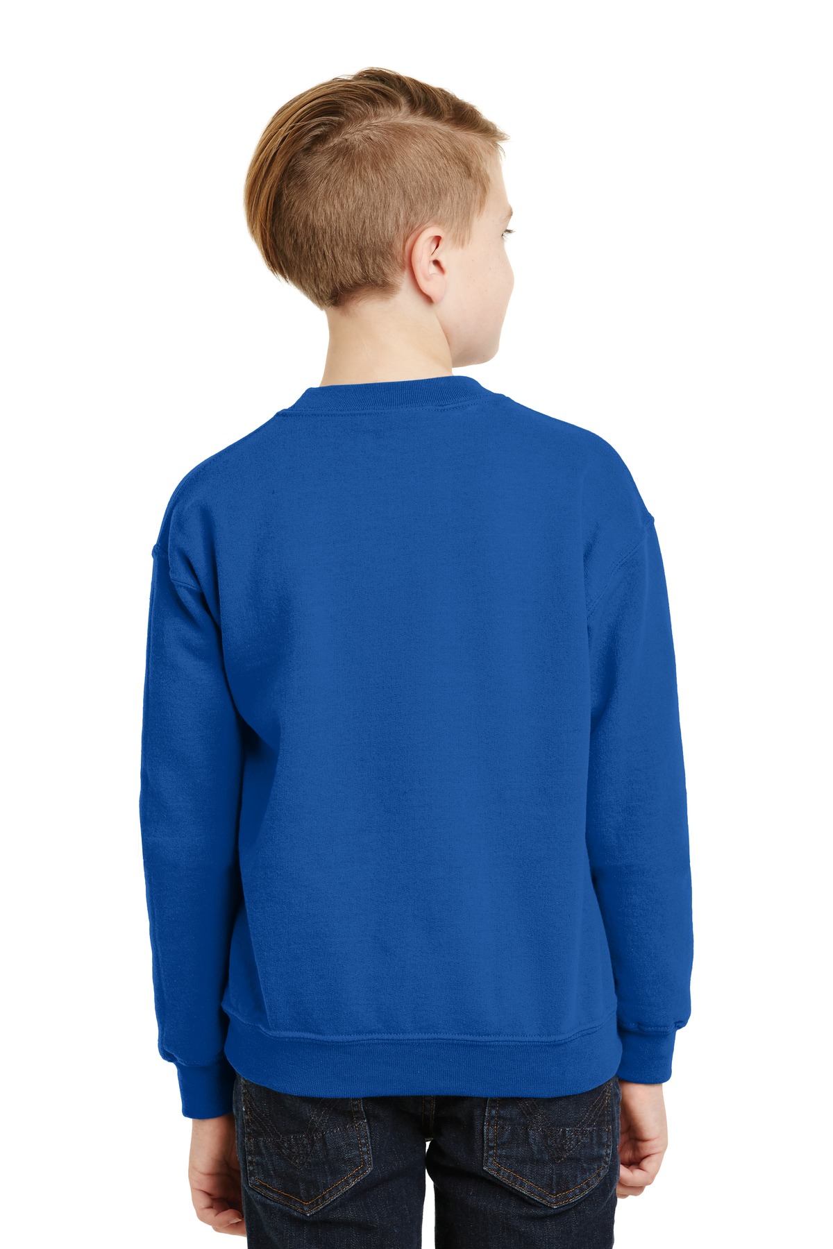 18000B Gildan Heavy Blend Youth Sweatshirt 18000B Gildan Heavy Blend Youth Sweatshirt - Back Image