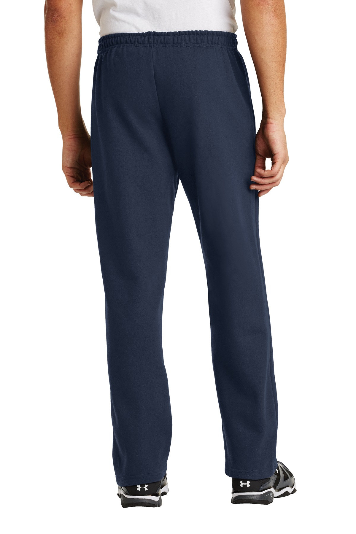 18400 Gildan Heavy Blend Open-Bottom Sweatpants 18400 Gildan Heavy Blend Open-Bottom Sweatpants - Back Image