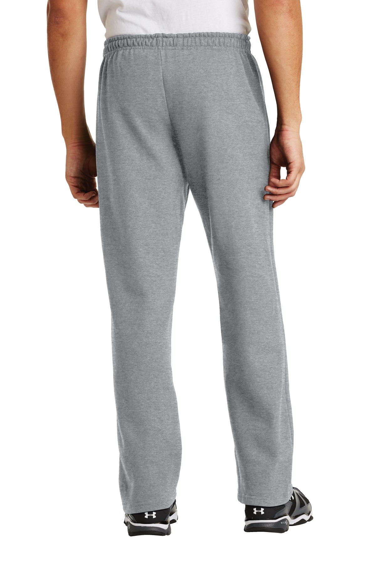 18400 Gildan Heavy Blend Open-Bottom Sweatpants - Back Image