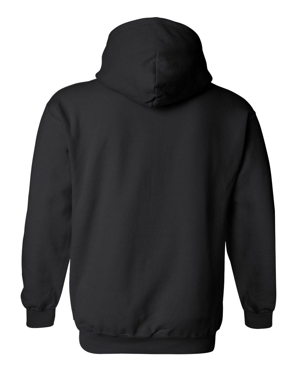 18500 Gildan Heavy Blend Hooded Sweatshirt - Back Image