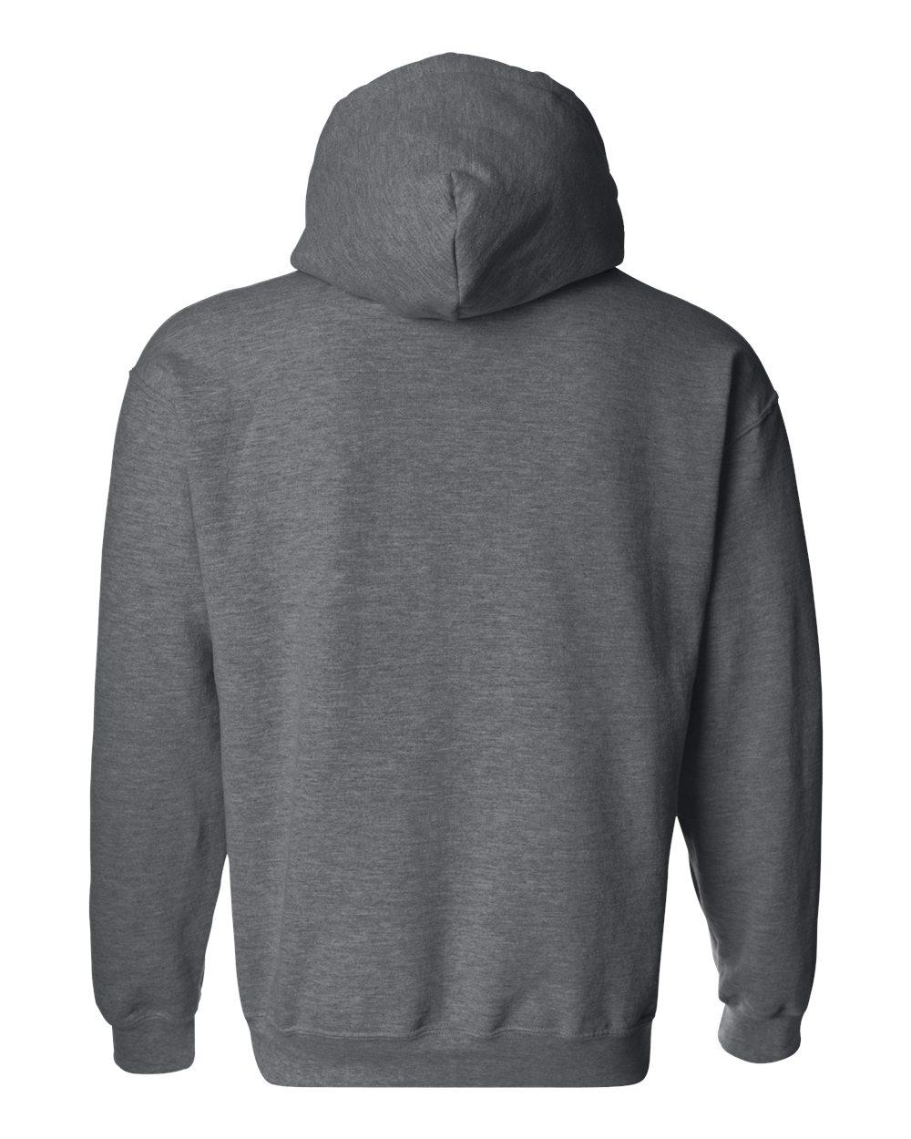 18500 Gildan Heavy Blend Hooded Sweatshirt - Back Image