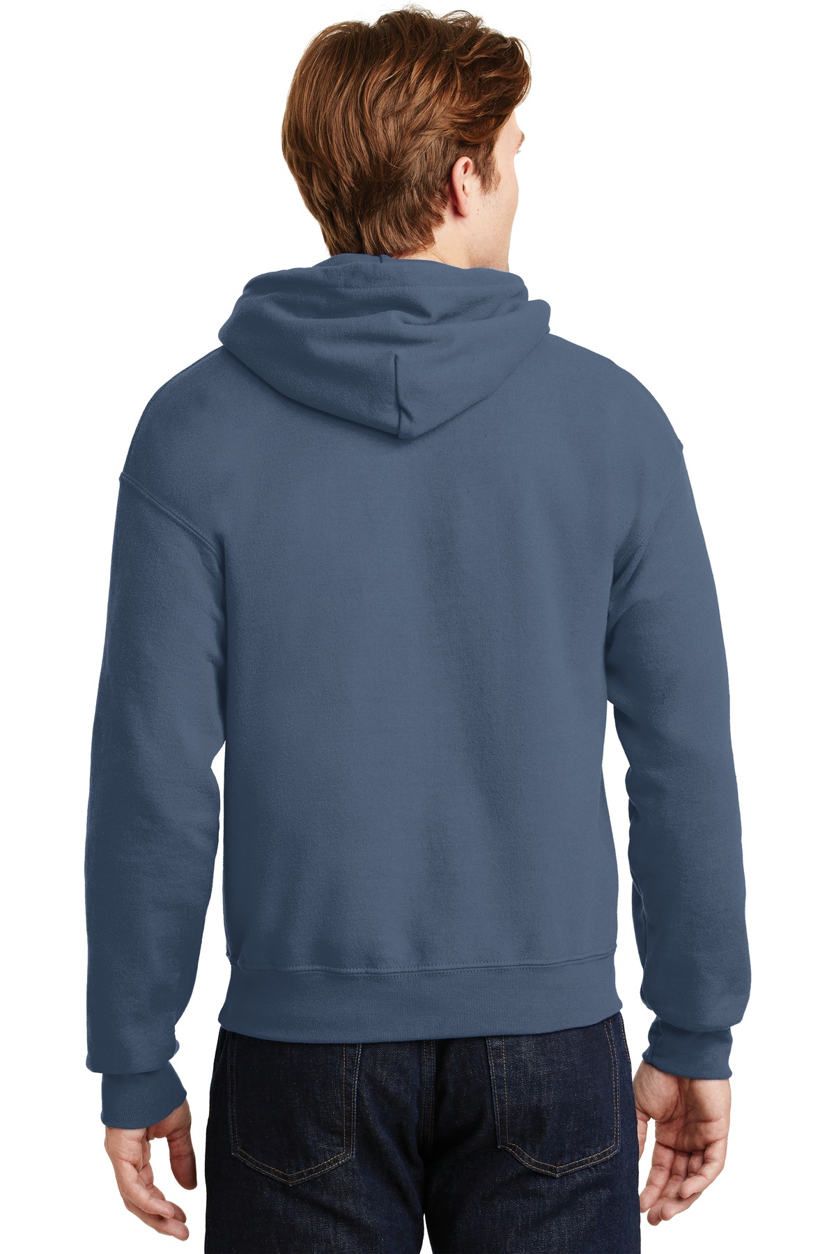 18500 Gildan Heavy Blend Hooded Sweatshirt - Back Image