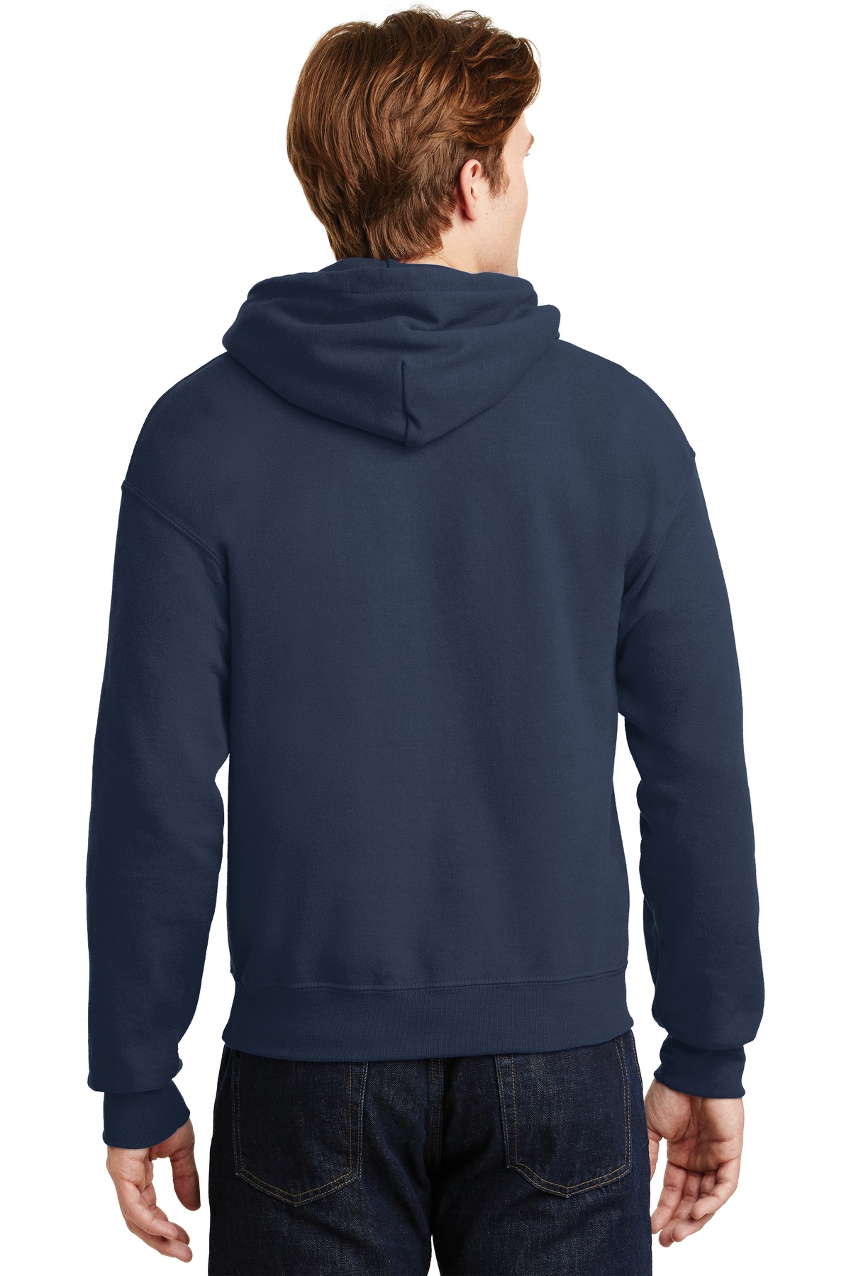 18500 Gildan Heavy Blend Hooded Sweatshirt - Back Image