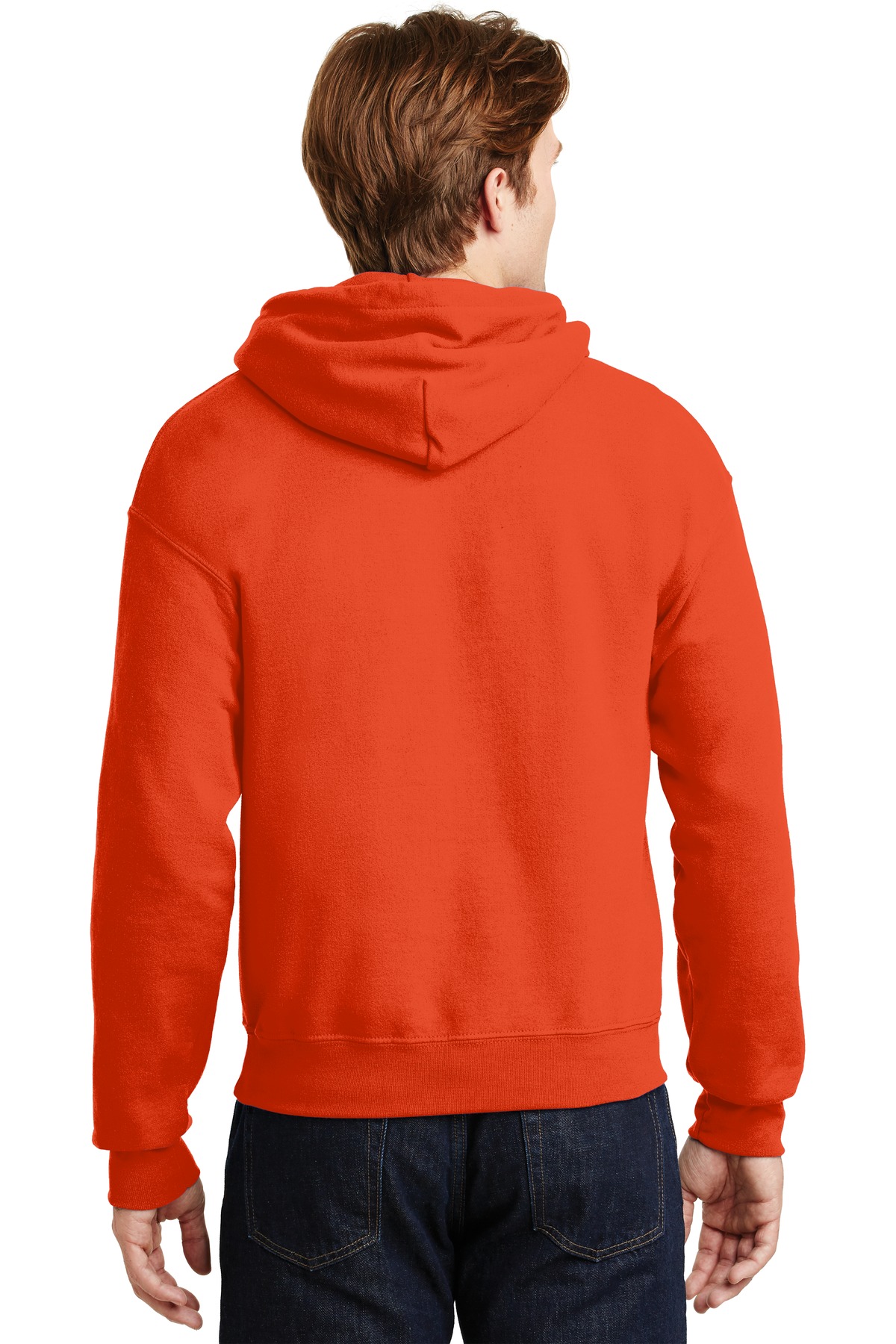 18500 Gildan Heavy Blend Hooded Sweatshirt - Back Image
