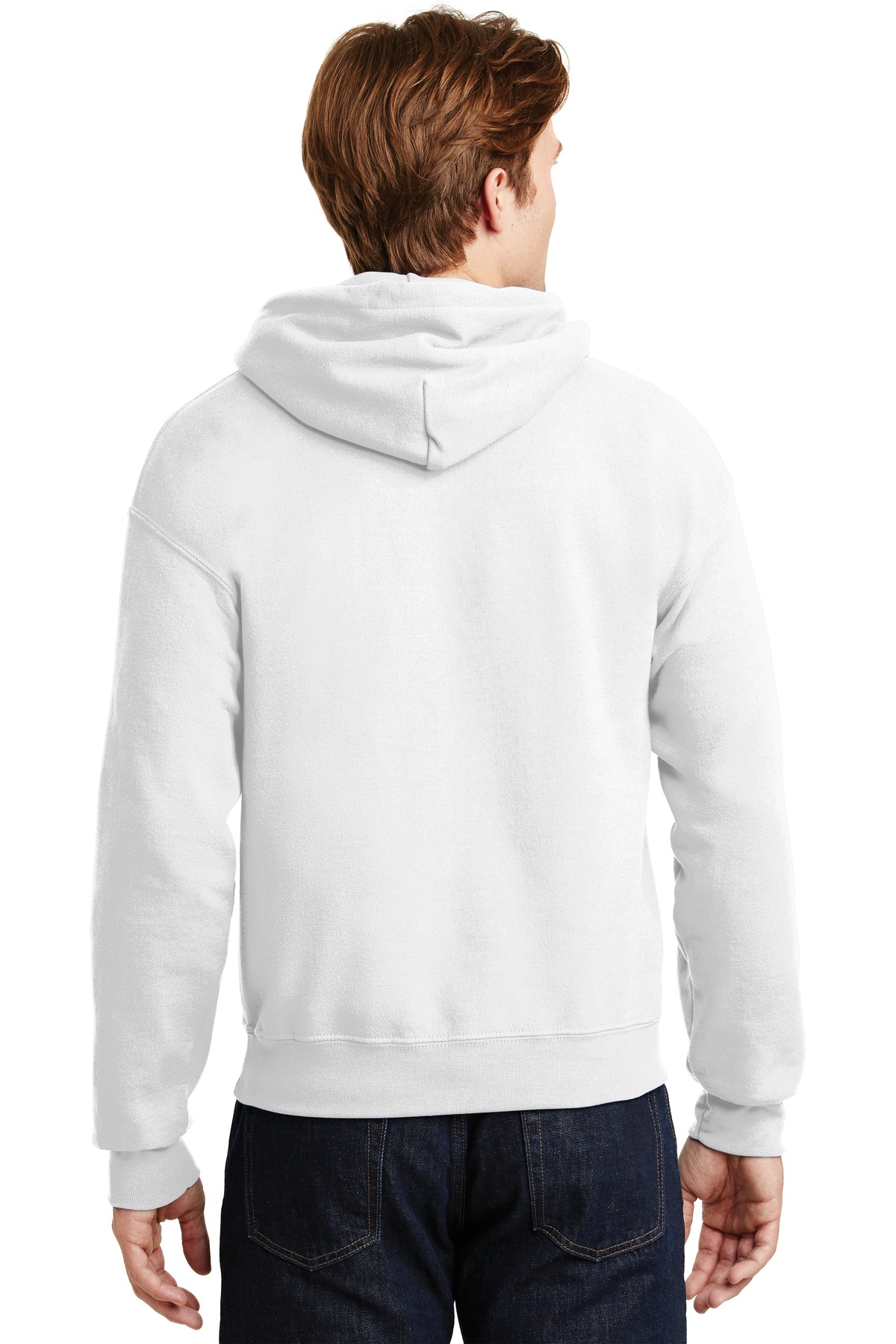 18500 Gildan Heavy Blend Hooded Sweatshirt - Back Image