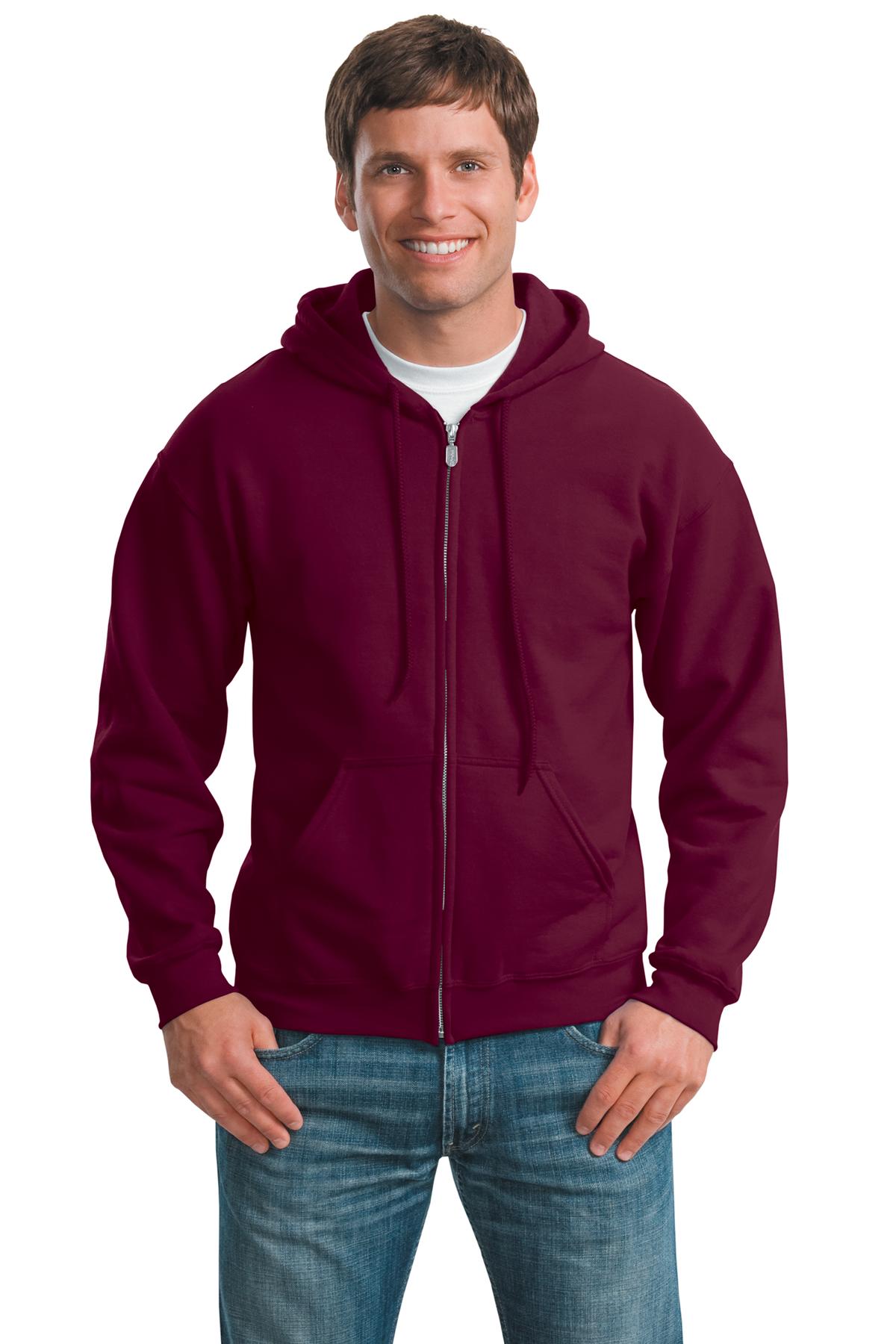 18600 Gildan Heavy Blend Full-Zip Hooded Sweatshirt