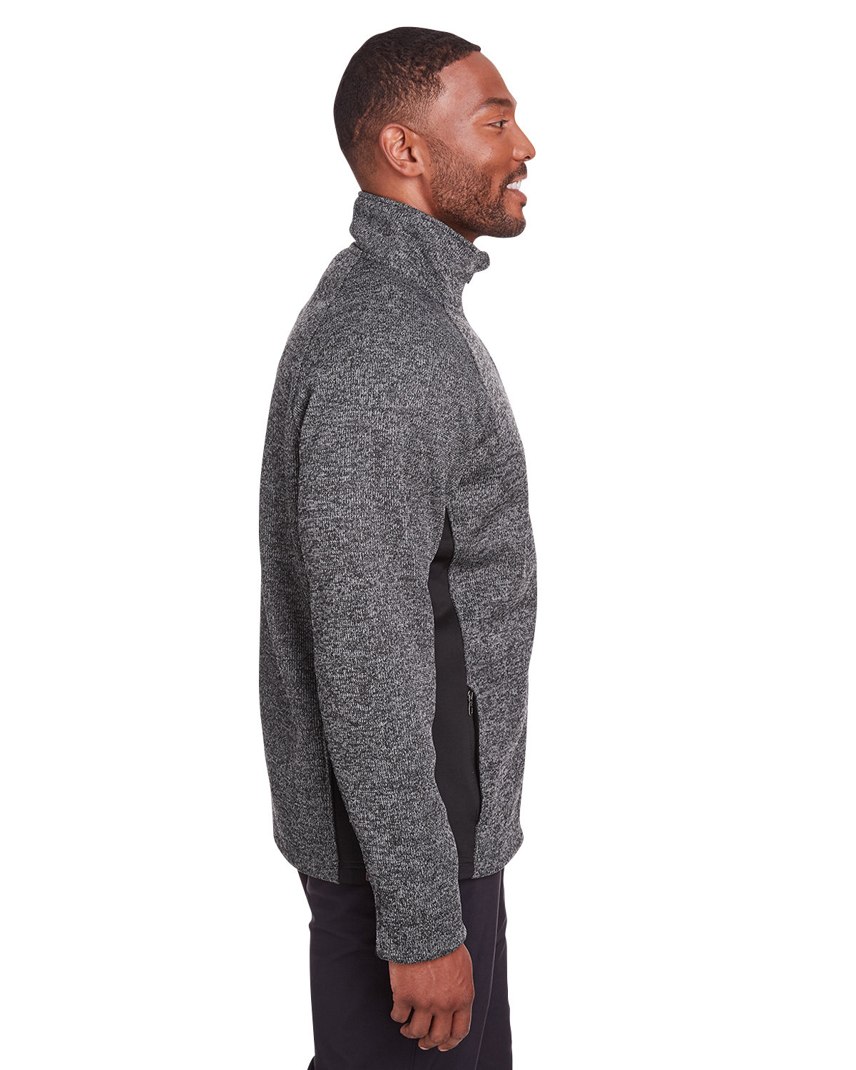 187330 Spyder Mens Constant Full-Zip Sweater Fleece Jacket - Siide Image