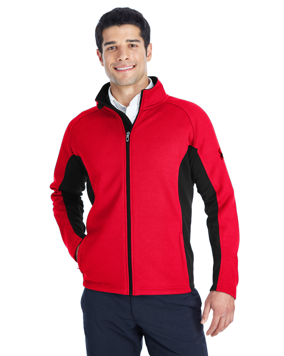 187330 Spyder Mens Constant Full-Zip Sweater Fleece Jacket