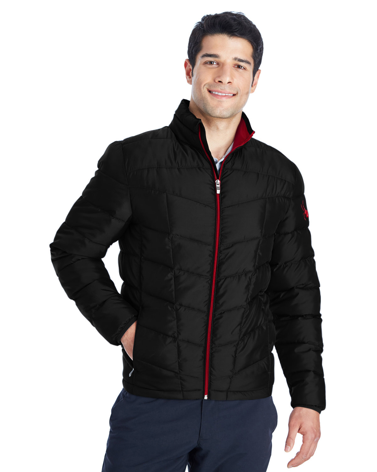 187333 Spyder Mens Pelmo Insulated Puffer Jacket