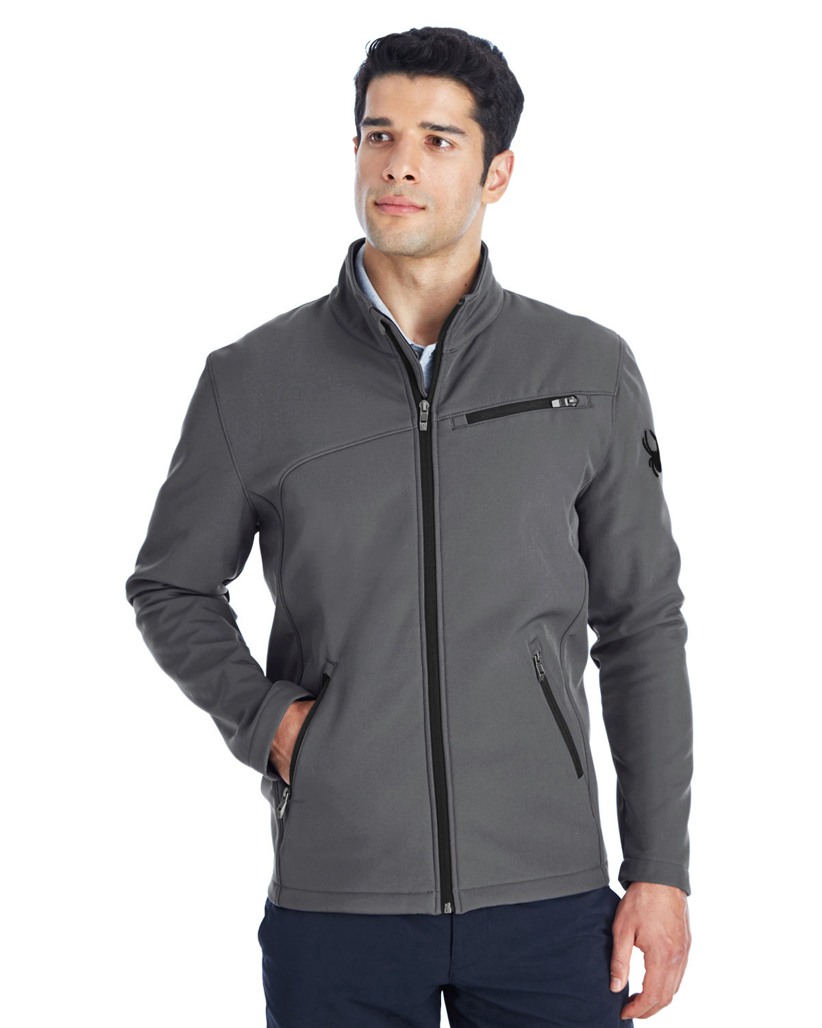 187334 Spyder Mens Transport Soft Shell Jacket