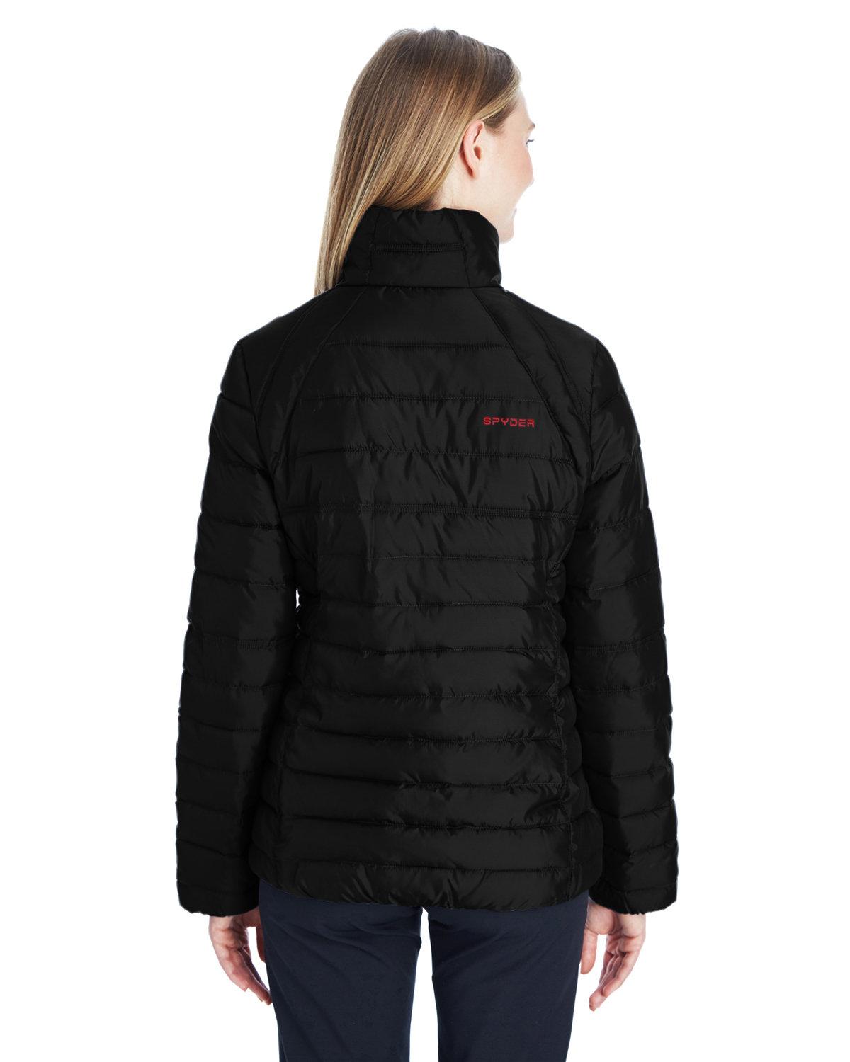 187336 Spyder Ladies Supreme Insulated Puffer Jacket - Back Image