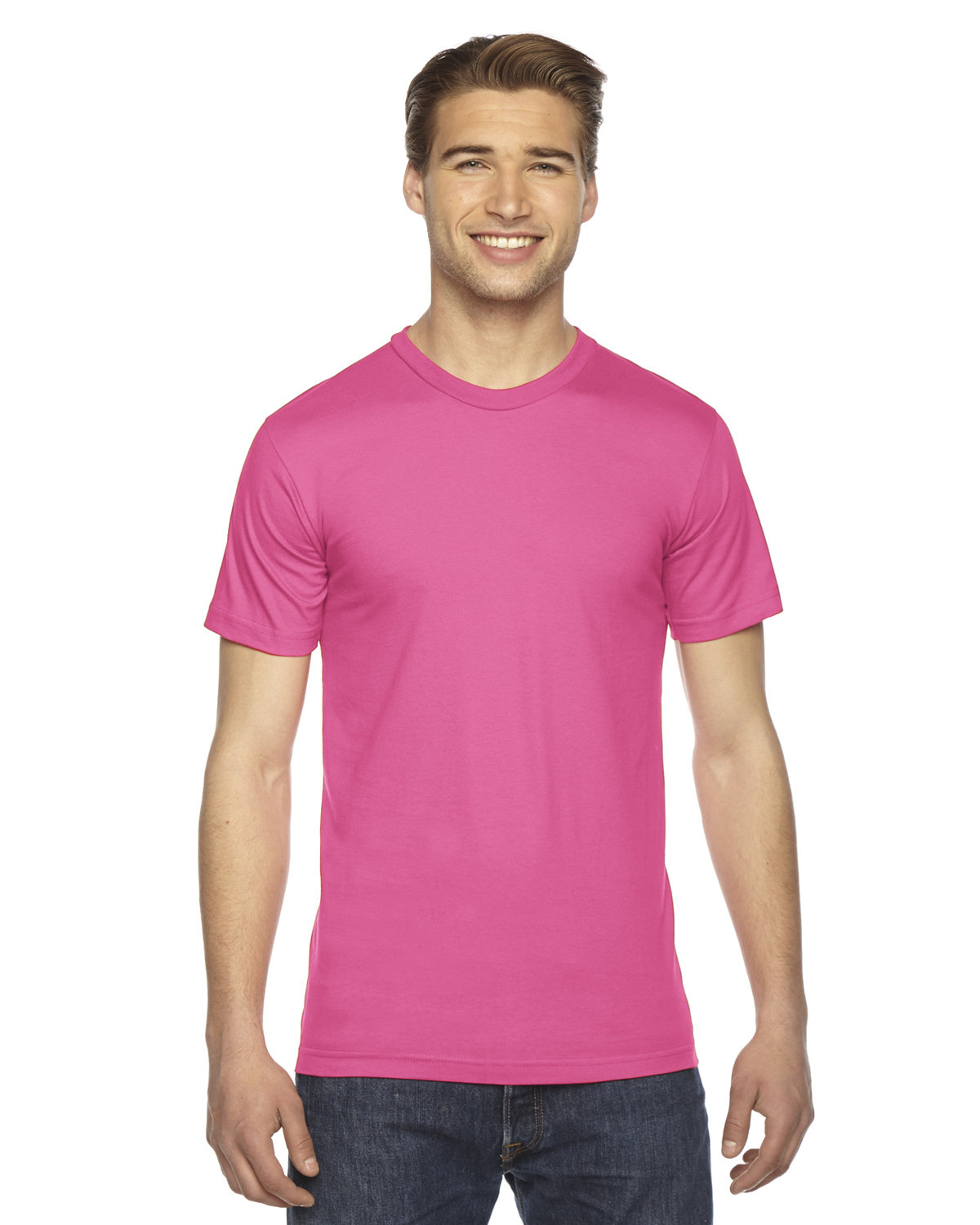 2001 American Apparel Unisex Fine Jersey USA Made T-Shirt