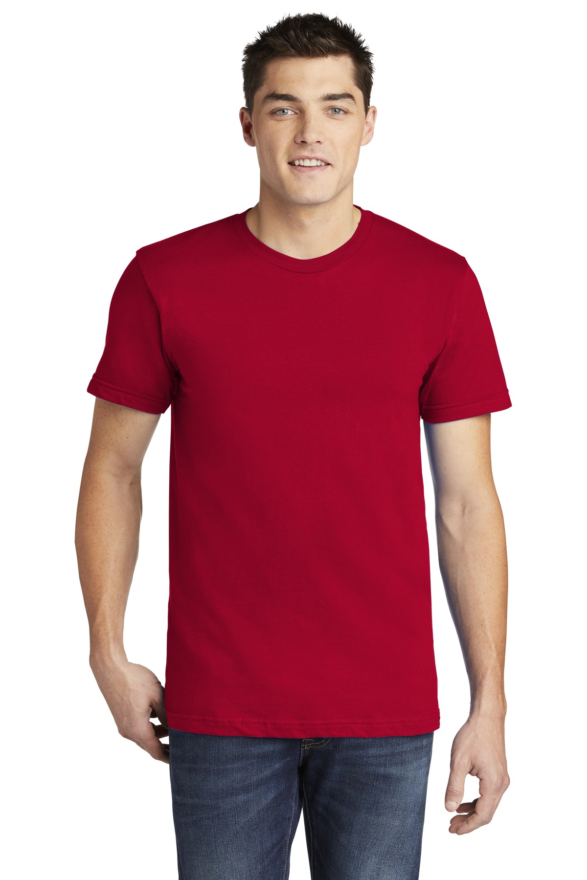 2001A American Apparel USA Collection Fine Jersey T-Shirt.