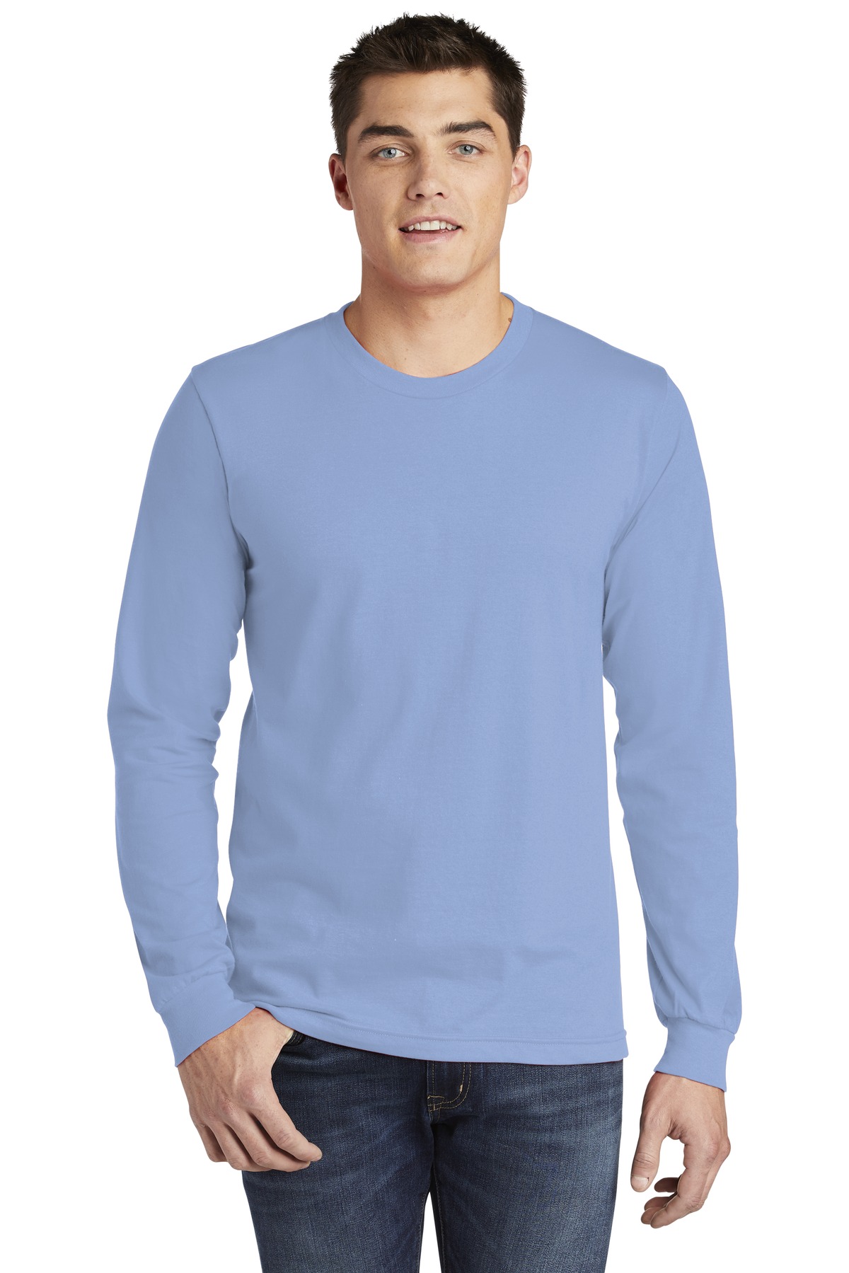 2007W American Apparel Unisex Fine Jersey Long-Sleeve T-Shirt