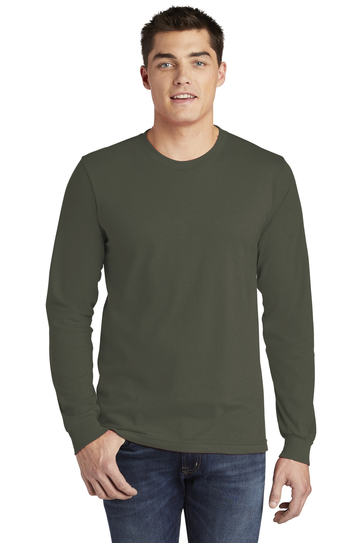 2007W American Apparel Unisex Fine Jersey Long-Sleeve T-Shirt