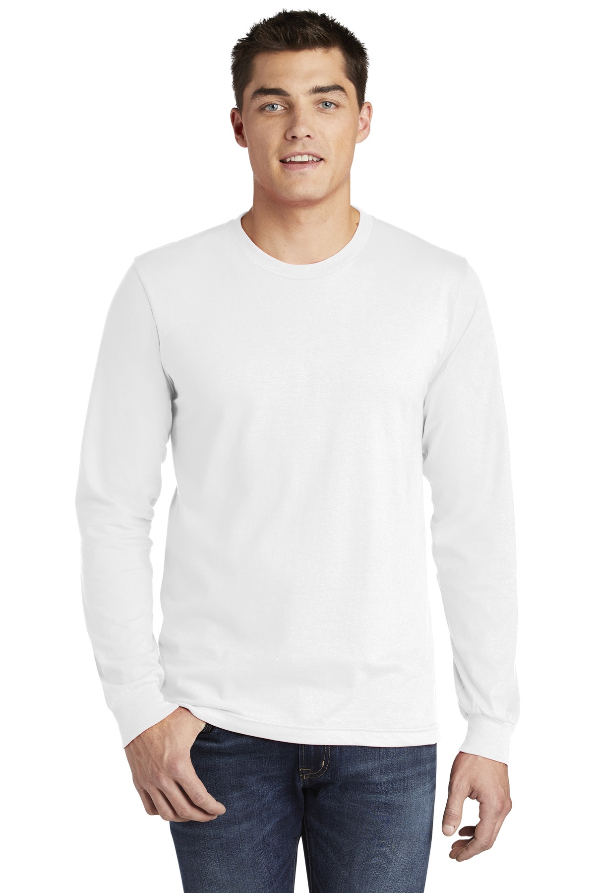 2007W American Apparel Unisex Fine Jersey Long-Sleeve T-Shirt