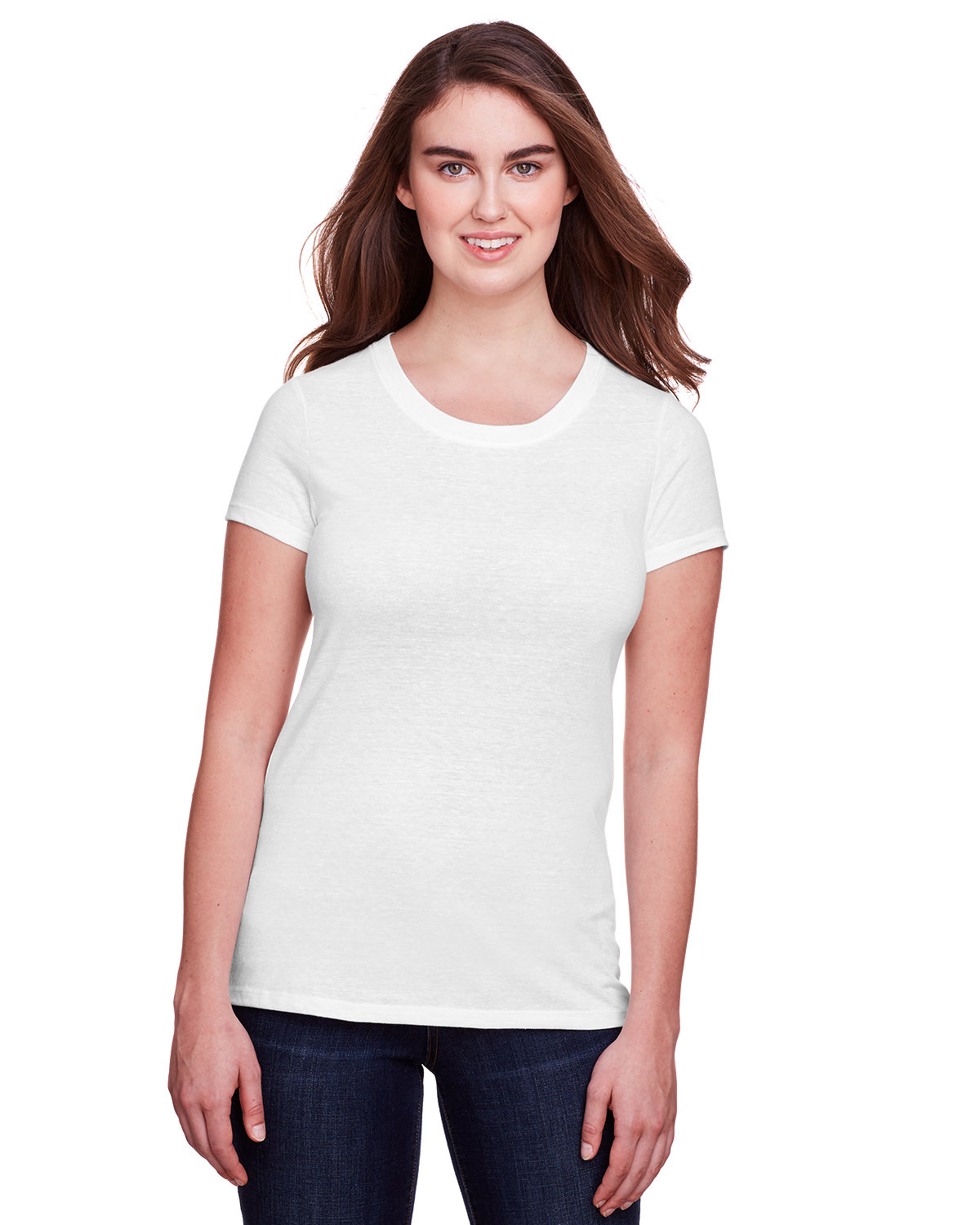 202A Threadfast Apparel Ladies Triblend Short-Sleeve T-Shirt Zoom Image