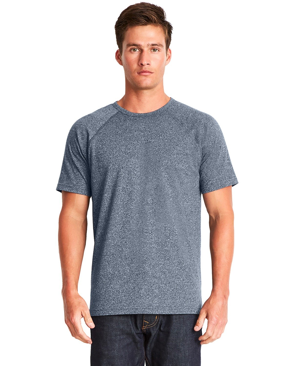 2050 Next Level Mock Twist Raglan Short Sleeve Crew