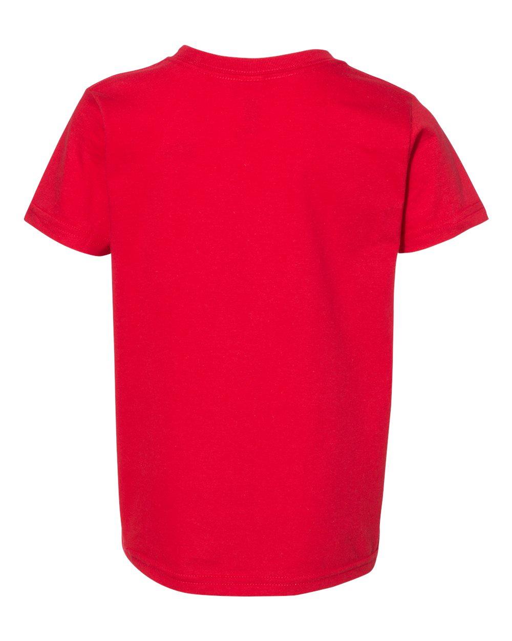 2105W American Apparel Toddler Fine Jersey Tee - Back Image