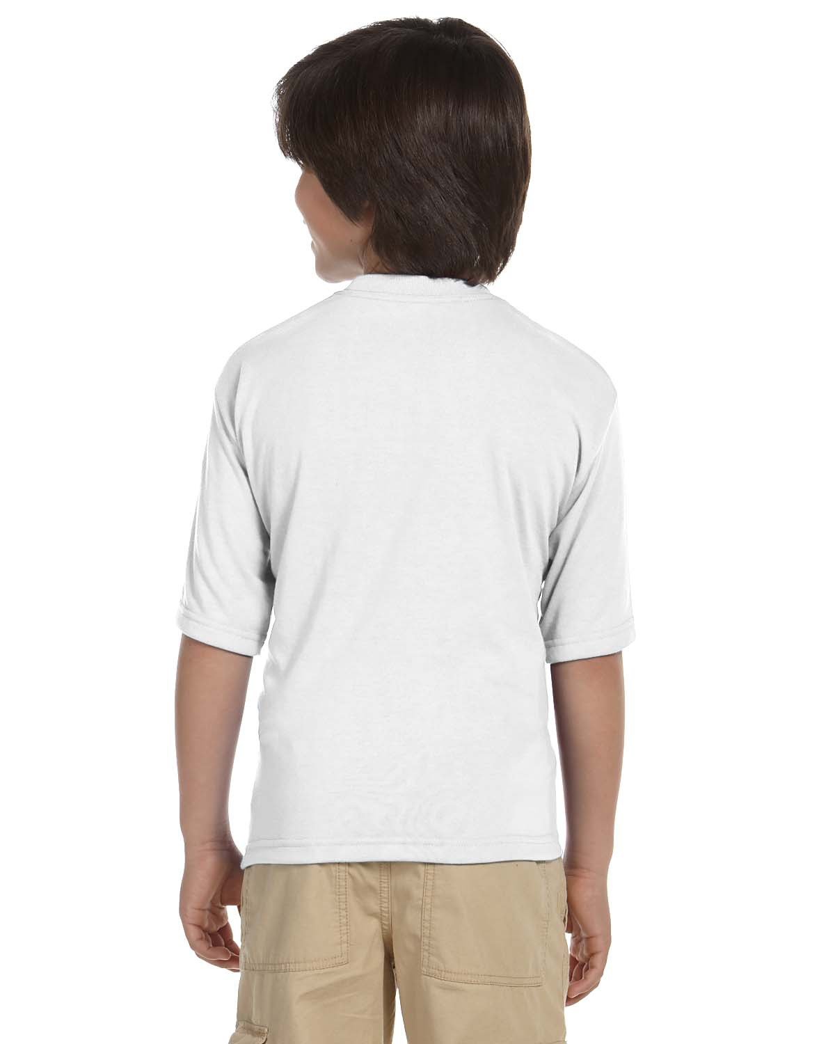 21B Jerzees Youth DRI-POWER SPORT T-Shirt - Back Image
