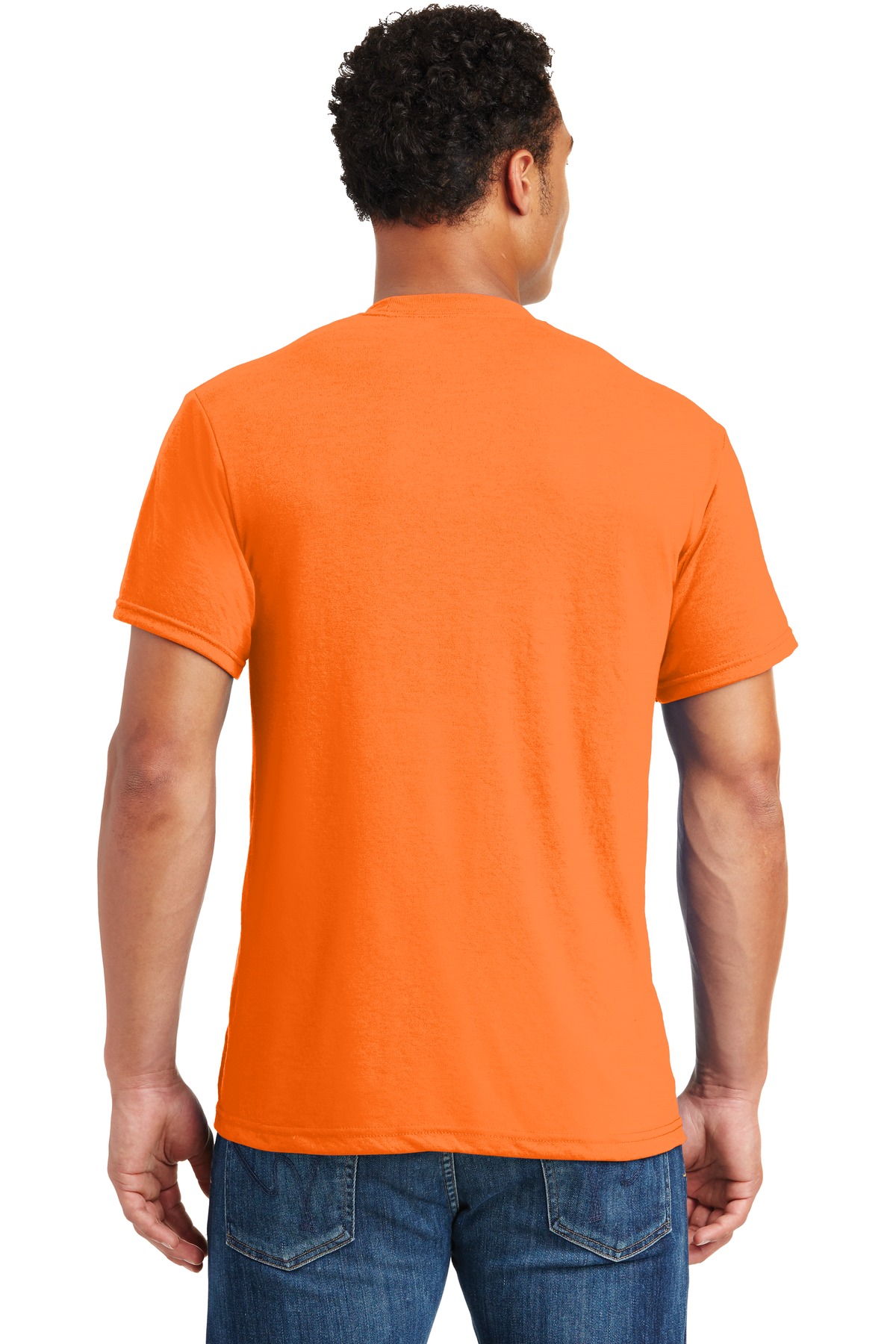 21M Jerzees Dri-Power Sport 100% Polyester T-Shirt. - Back Image