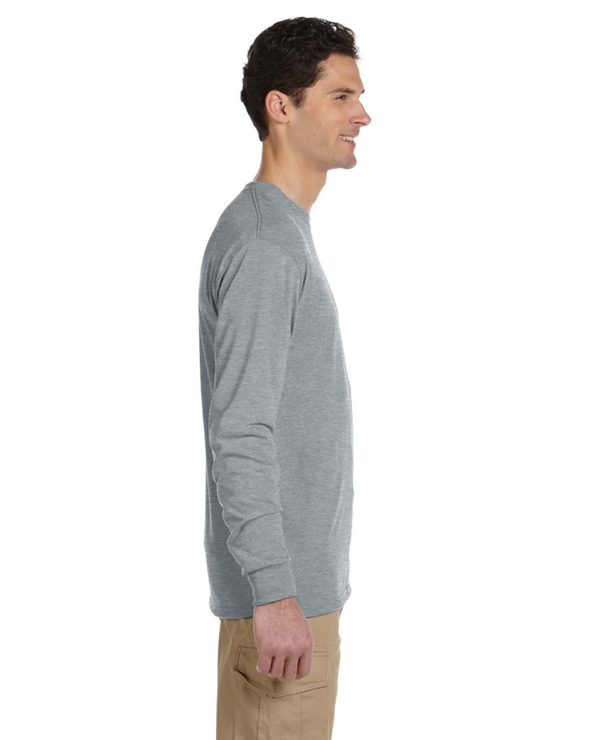 21ML Jerzees Adult Dri-power Sport Long-sleeve T-shirt - Siide Image
