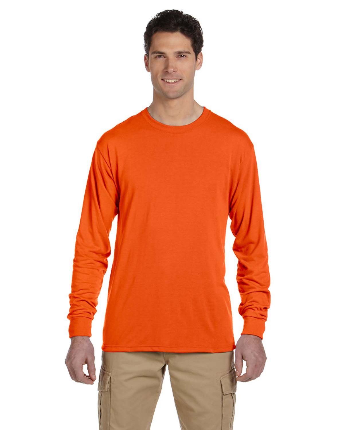 21ML Jerzees Adult DRI-POWER SPORT Long-Sleeve T-Shirt
