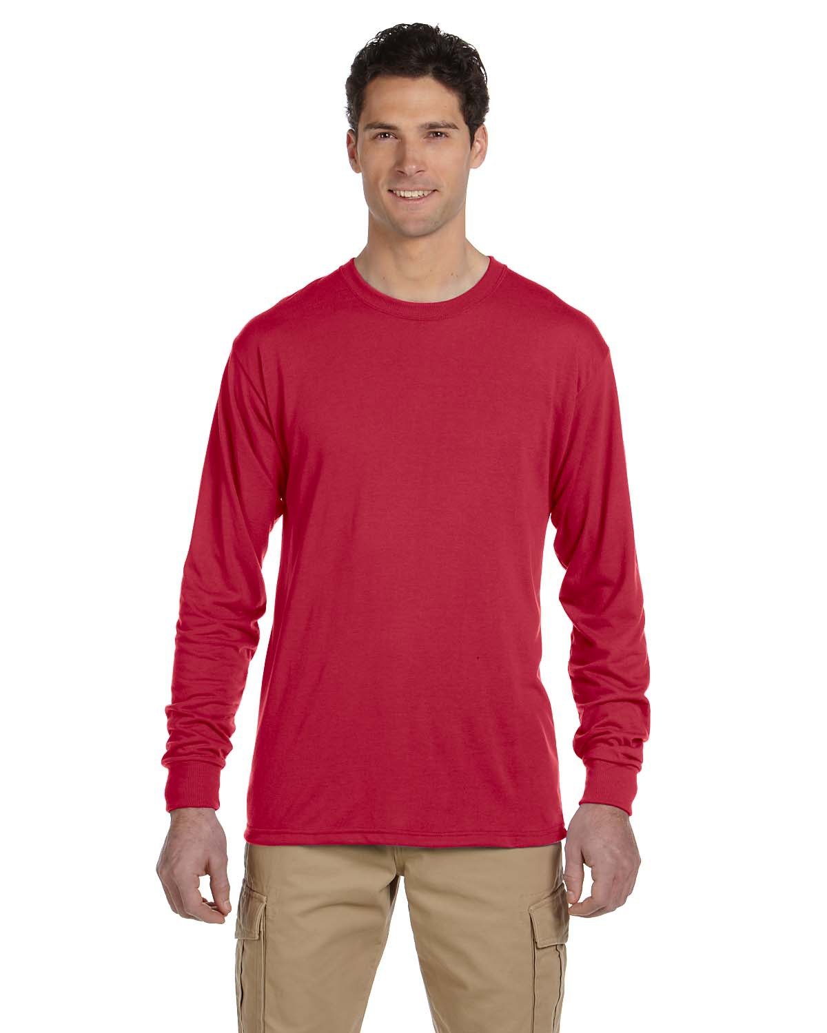 21ML Jerzees Adult DRI-POWER SPORT Long-Sleeve T-Shirt