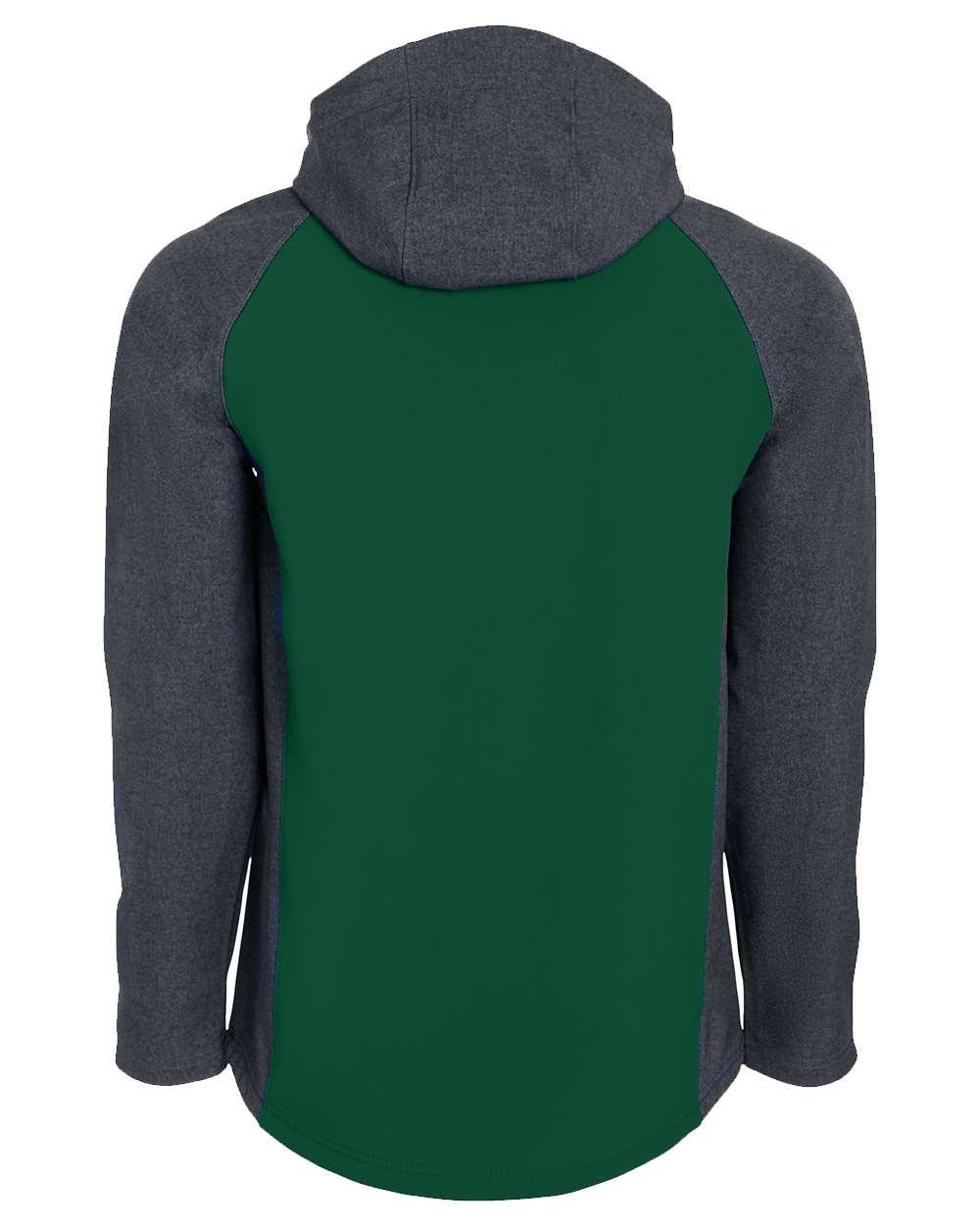 229157 Holloway Raider Softshell Jacket - Back Image