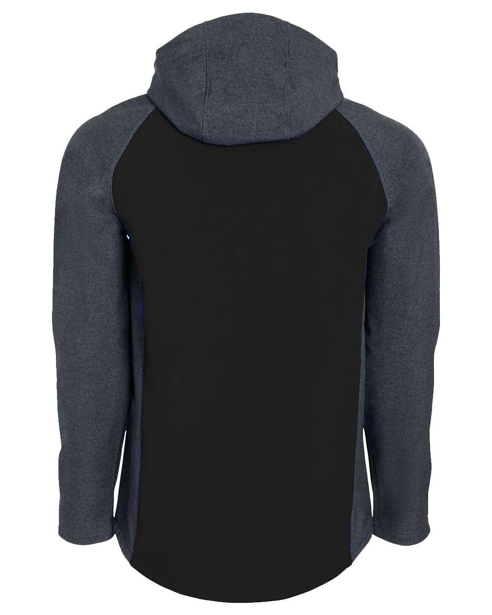 229157 Holloway Raider Softshell Jacket - Back Image