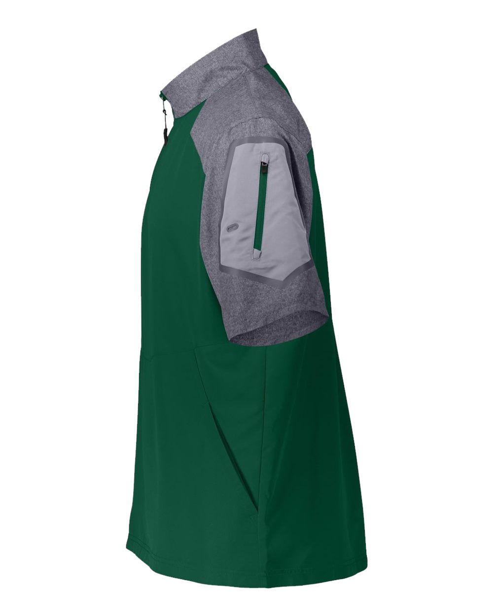 229545 Holloway Unisex Ultra-Lightweight Aero-Tec Raider Short-Sleeve Warm-Up Pullover 229545 Holloway Unisex Ultra-Lightweight Aero-Tec Raider Short-Sleeve Warm-Up Pullover - Siide Image