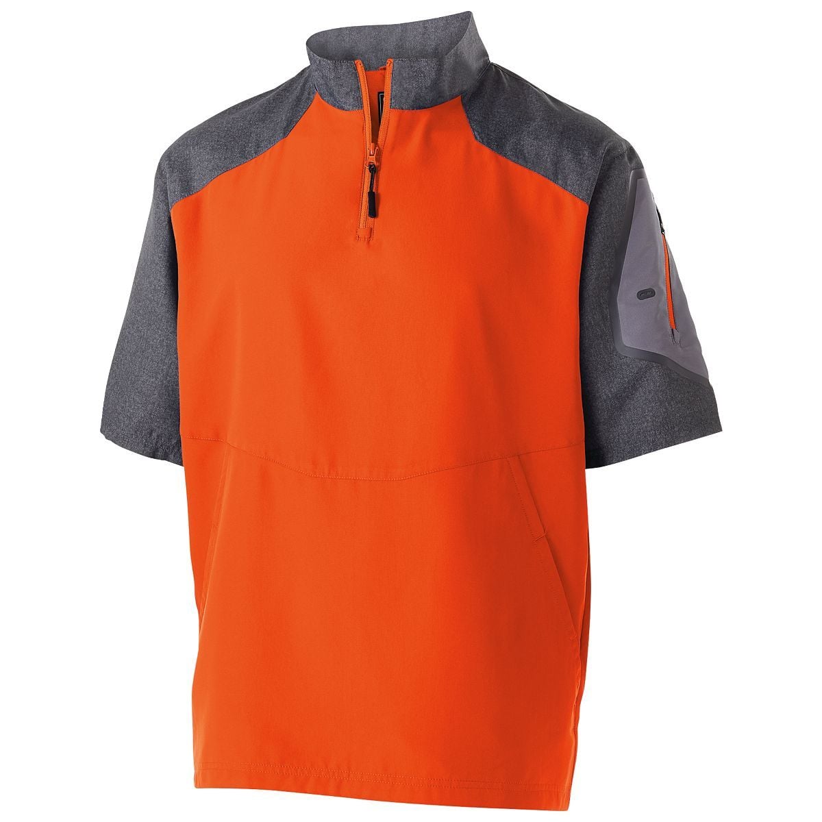 229545 Holloway Unisex Ultra-Lightweight Aero-Tec Raider Short-Sleeve Warm-Up Pullover 229545 Holloway Unisex Ultra-Lightweight Aero-Tec Raider Short-Sleeve Warm-Up Pullover