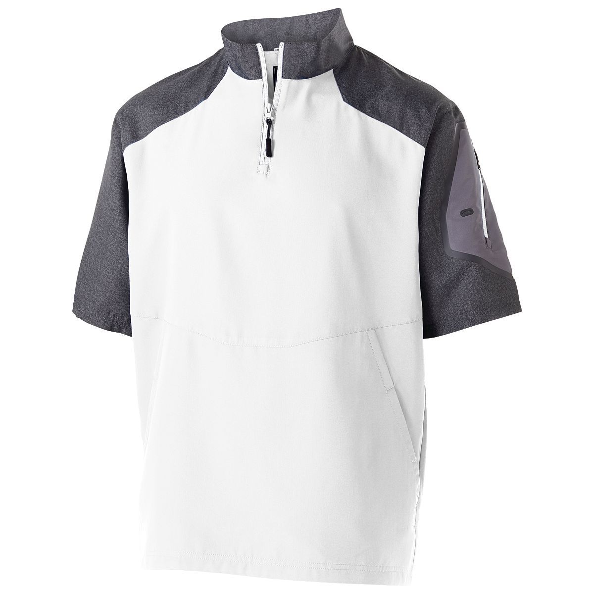 229545 Holloway Unisex Ultra-Lightweight Aero-Tec Raider Short-Sleeve Warm-Up Pullover 229545 Holloway Unisex Ultra-Lightweight Aero-Tec Raider Short-Sleeve Warm-Up Pullover