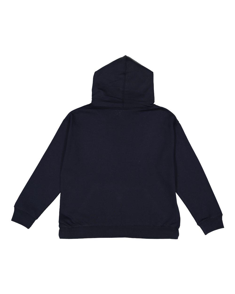 2296 LAT Youth Pullover Hooded Sweatshirt - Back Image