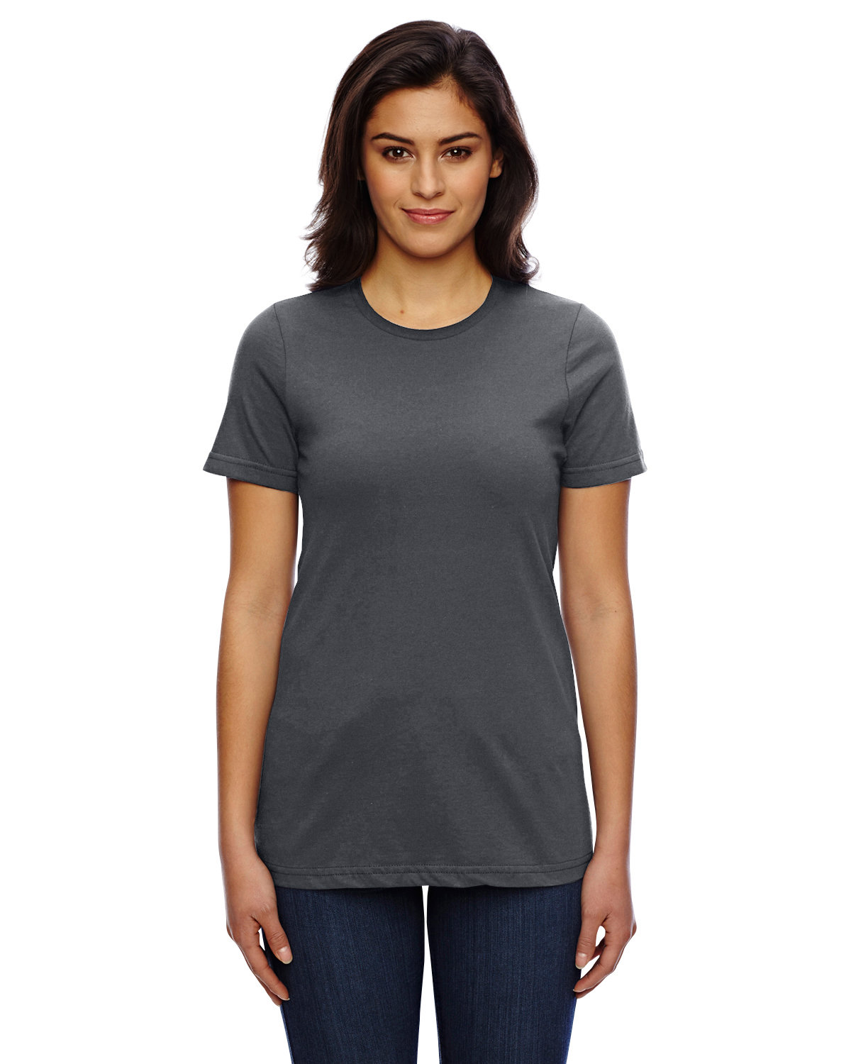 23215W American Apparel Womens Fine Jersey Classic Tee 23215W American Apparel Womens Fine Jersey Classic Tee