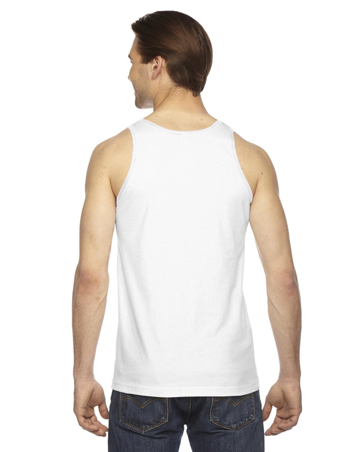2408W American Apparel Unisex Fine Jersey Tank - Back Image