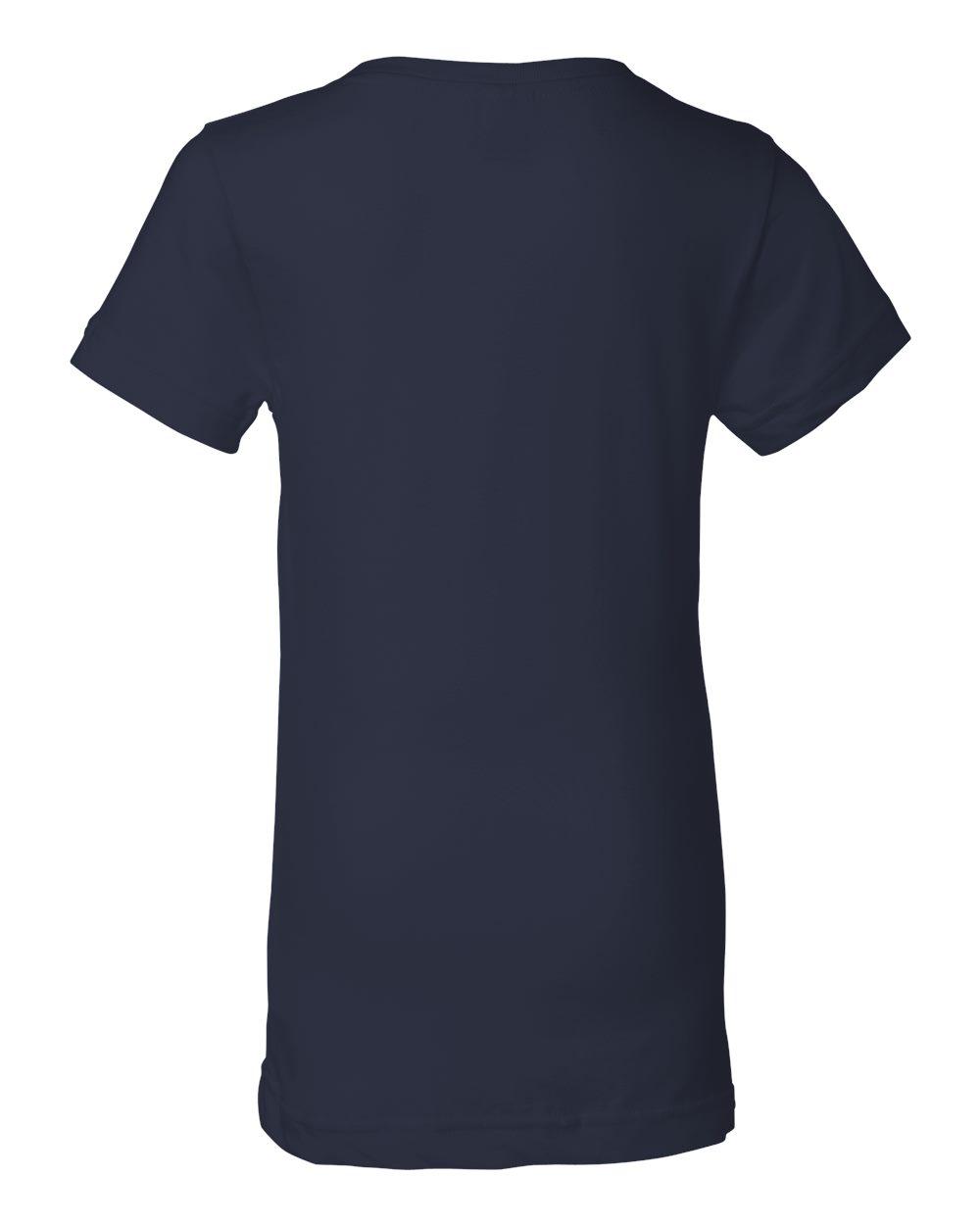 2616 LAT Girls Fine Jersey Tee - Back Image