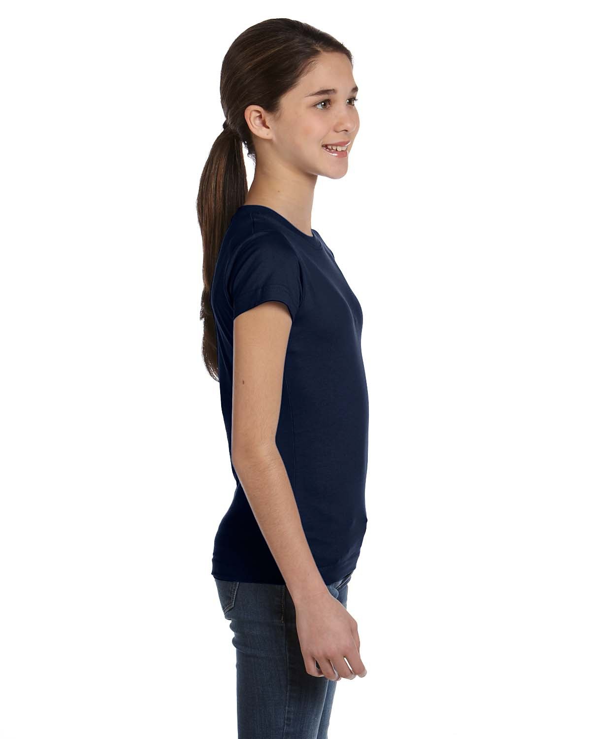 2616 LAT Girls Fine Jersey Tee - Siide Image