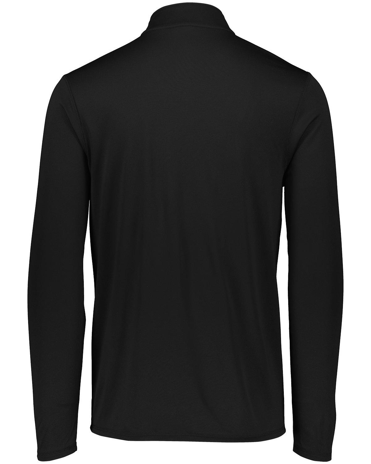 2786 Augusta Drop Ship Youth Attain Quarter-Zip Pullover - Back Image