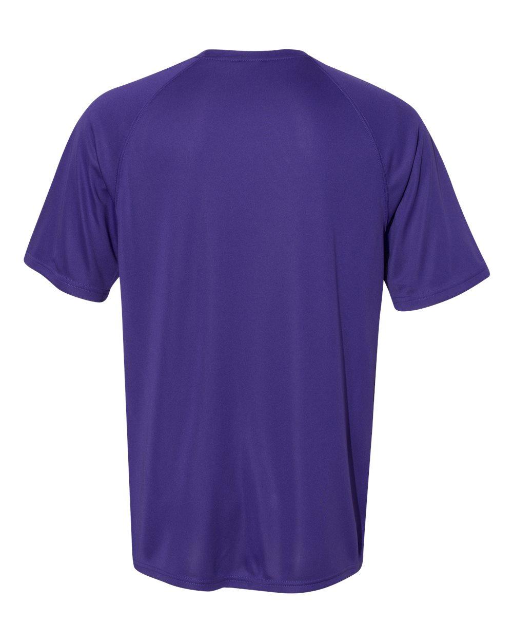 2790 Augusta Sportswear Attain Wicking Raglan Sleeve Tee - Back Image