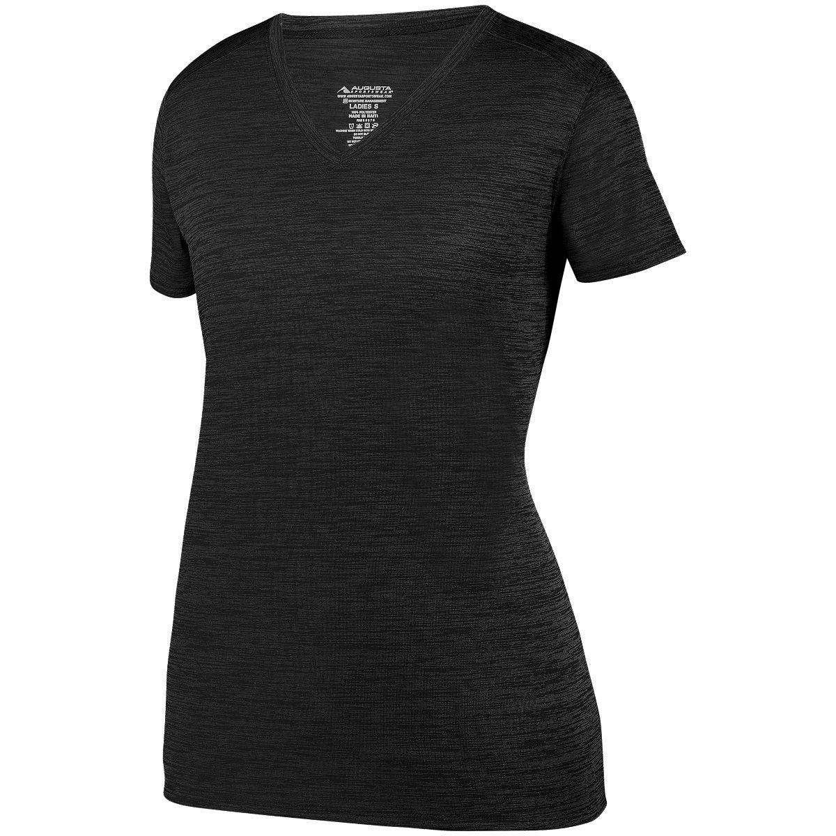 2902 Augusta Sportswear Womens Shadow Tonal Heather Training T-Shirt Zoom Image