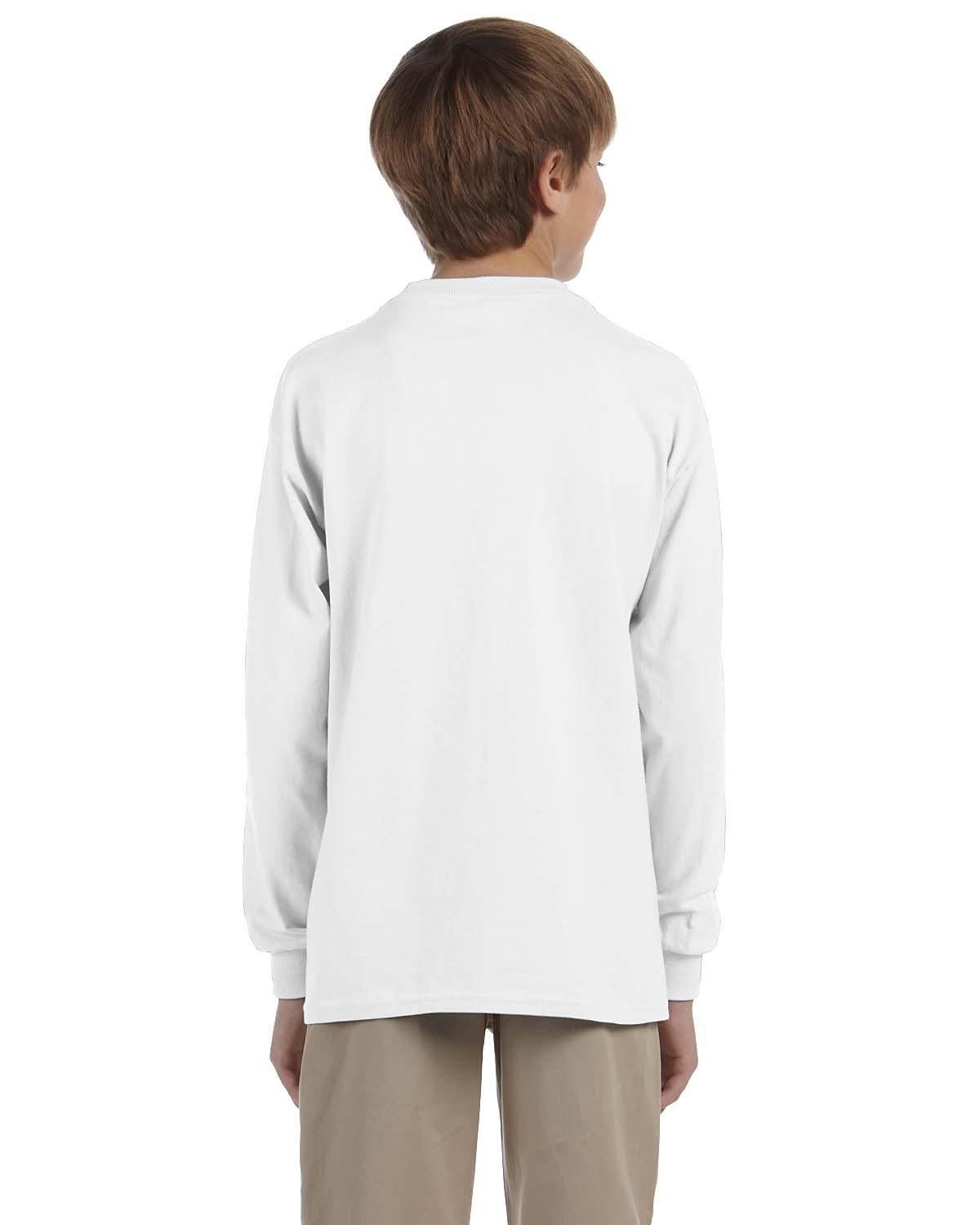 29BL Jerzees Youth DRI-POWER ACTIVE Long-Sleeve T-Shirt - Back Image