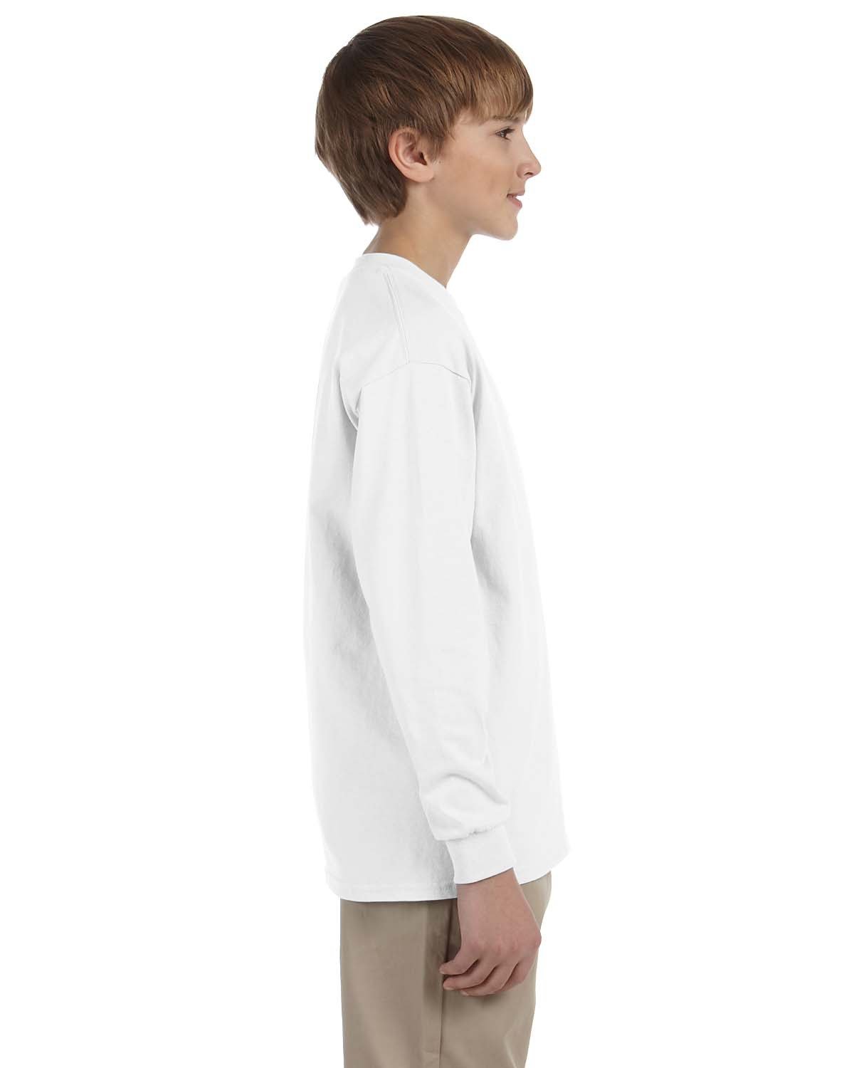 29BL Jerzees Youth DRI-POWER ACTIVE Long-Sleeve T-Shirt - Siide Image