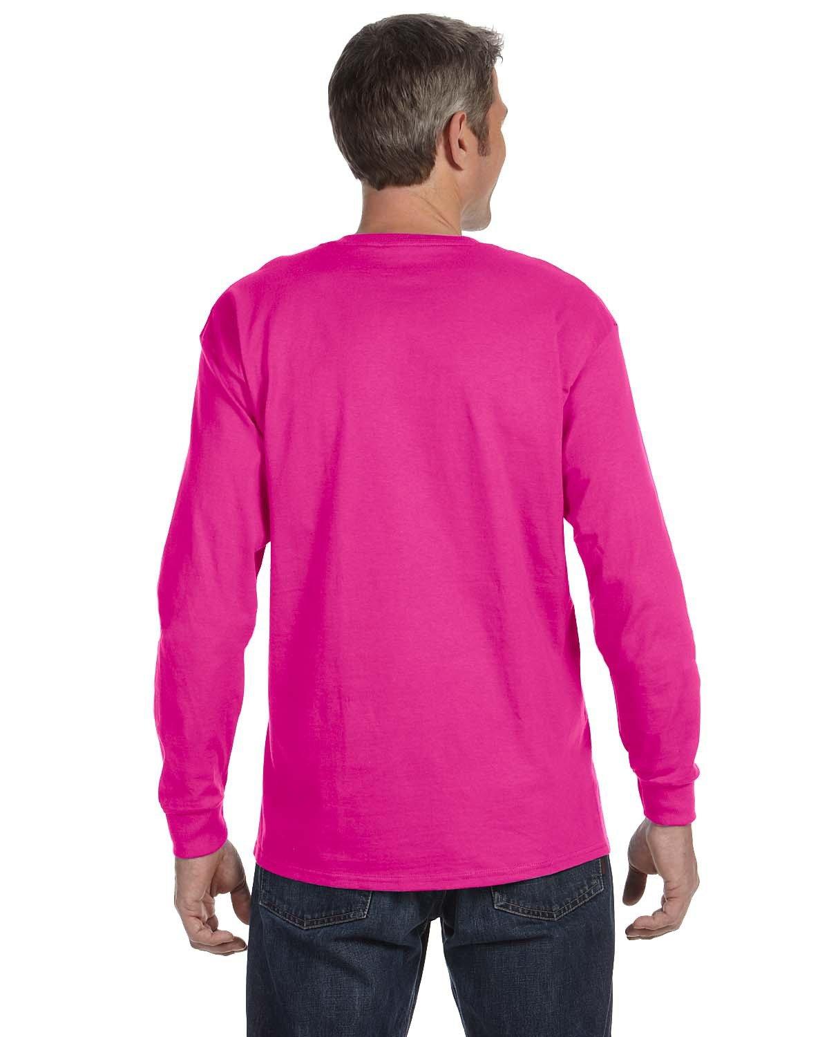 29L Jerzees Adult Long-Sleeve T-Shirt - Back Image