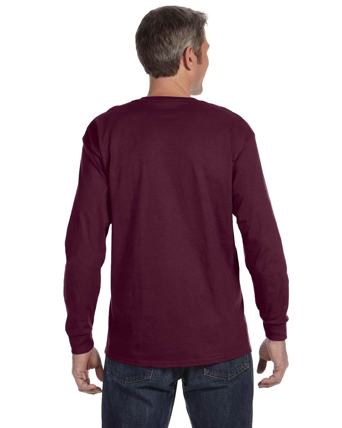 29L Jerzees Adult Long-Sleeve T-Shirt - Back Image