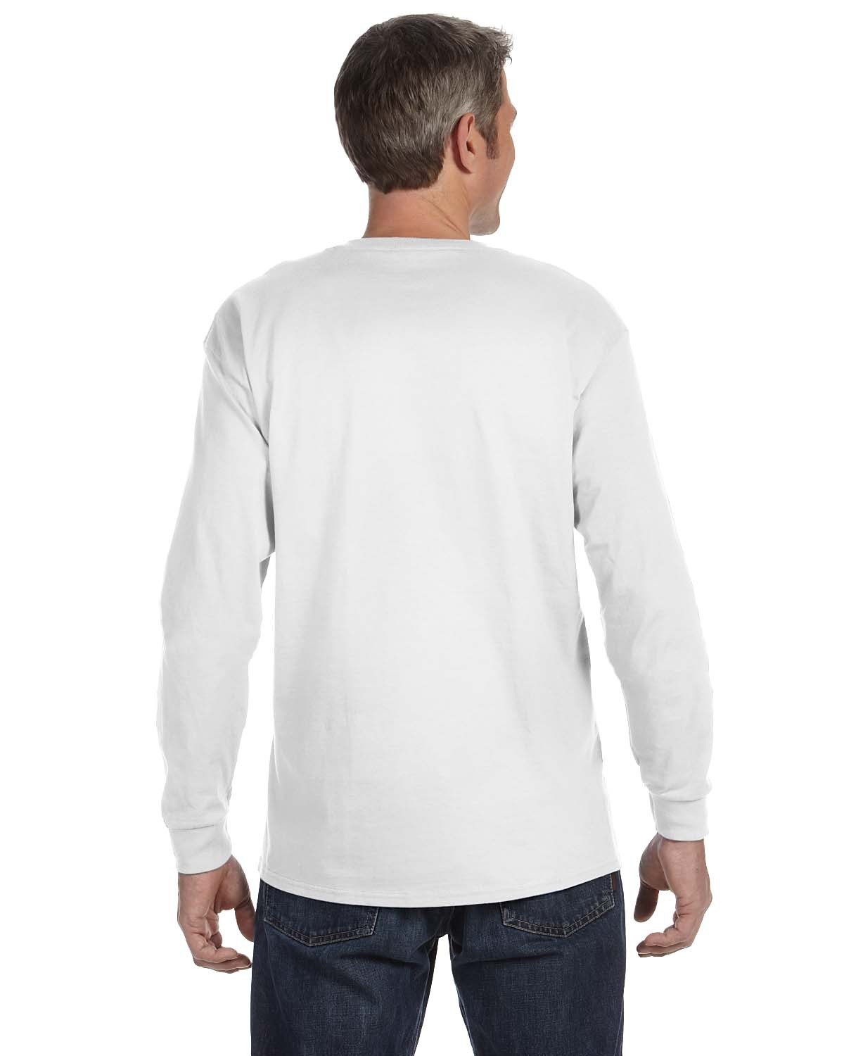 29L Jerzees Adult Long-Sleeve T-Shirt - Back Image