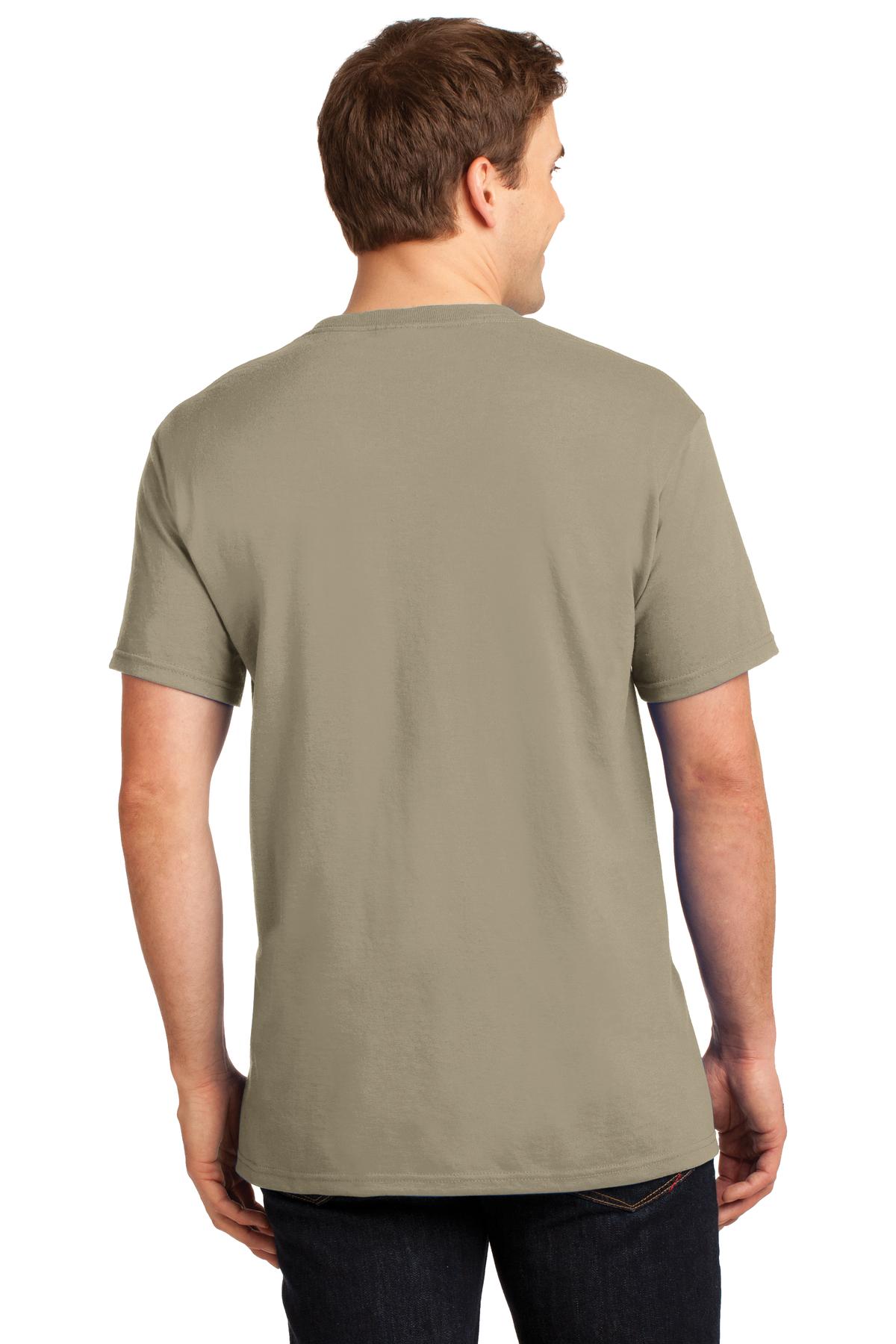 29MP Jerzees - Dri-Power 50/50 Cotton/Poly Pocket T-Shirt. - Back Image