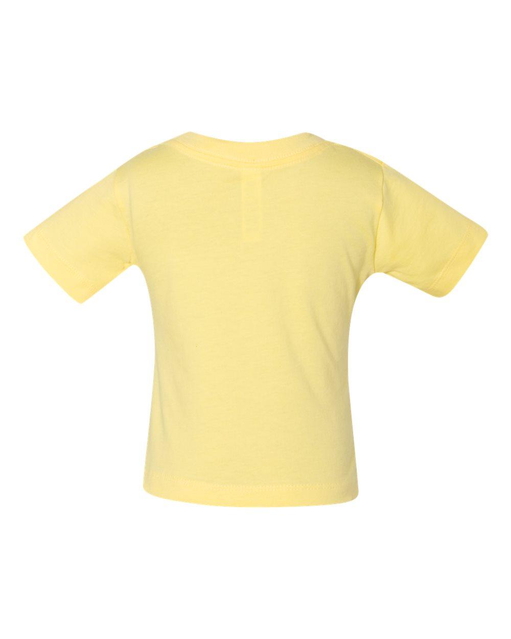 3001B Bella + Canvas Infant Jersey Short Sleeve T-Shirt - Back Image